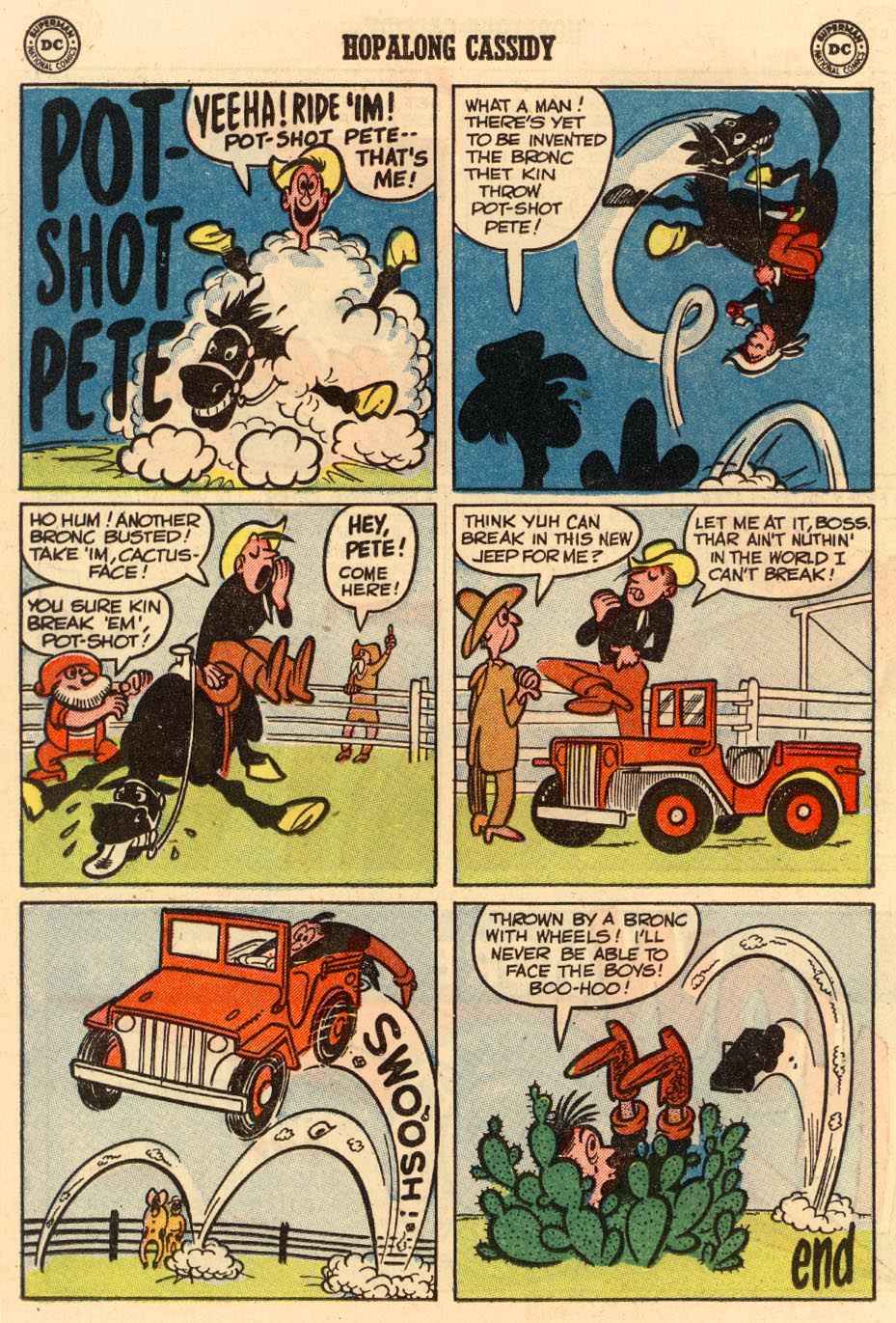 Read online Hopalong Cassidy comic -  Issue #97 - 22