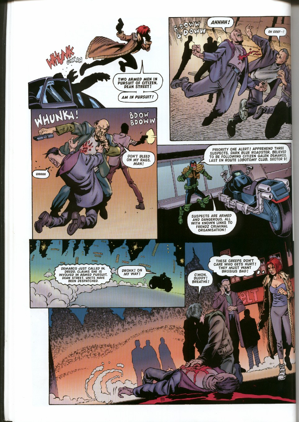 Read online Judge Dredd [Collections - Hamlyn | Mandarin] comic -  Issue # TPB Doomsday For Mega-City One - 36
