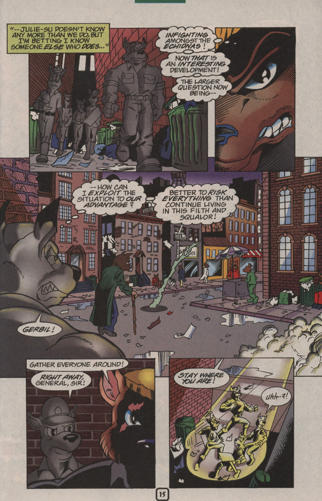 Read online Knuckles the Echidna comic -  Issue #23 - 21