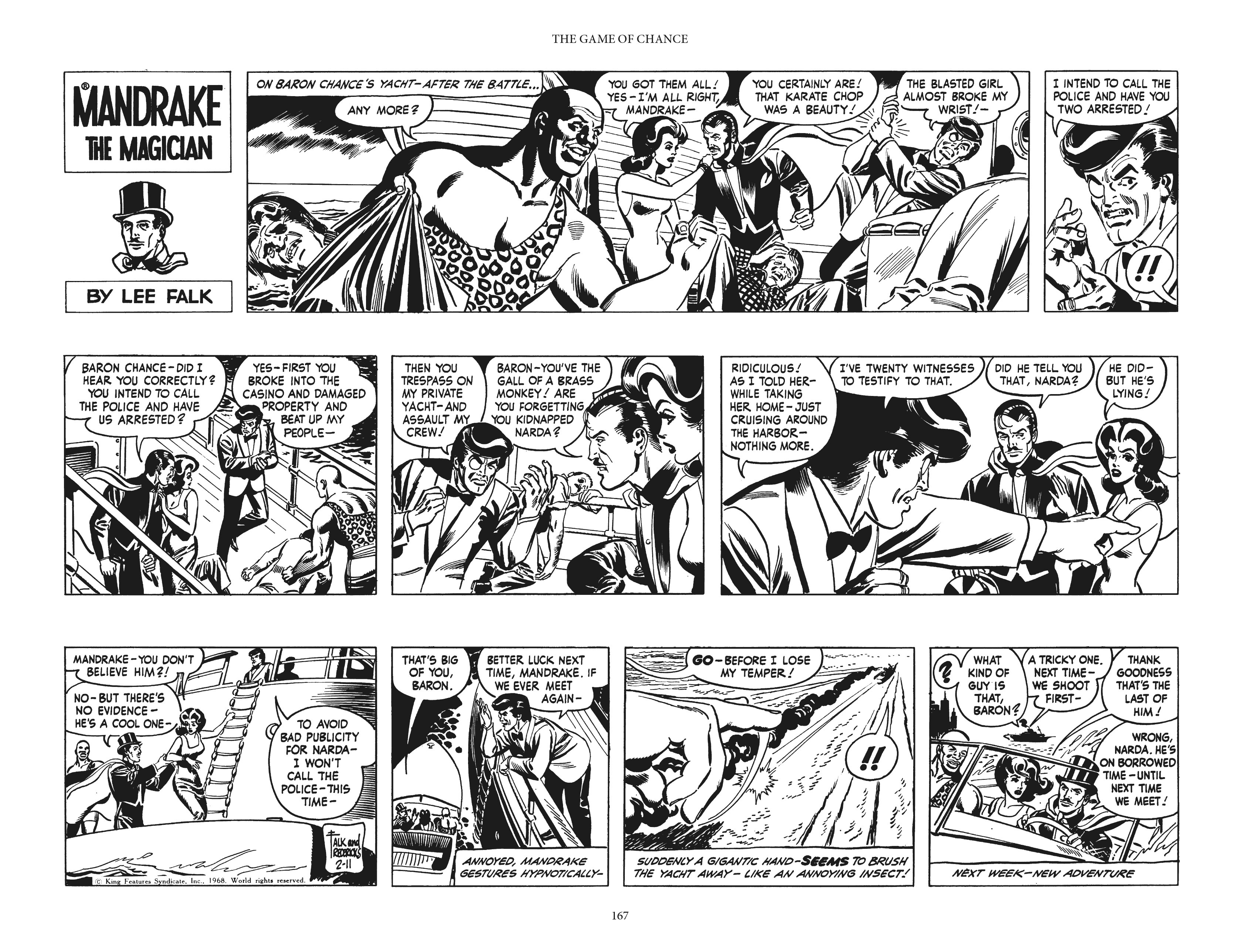 Read online Mandrake the Magician: The Fred Fredricks Sundays comic -  Issue # TPB (Part 2) - 68