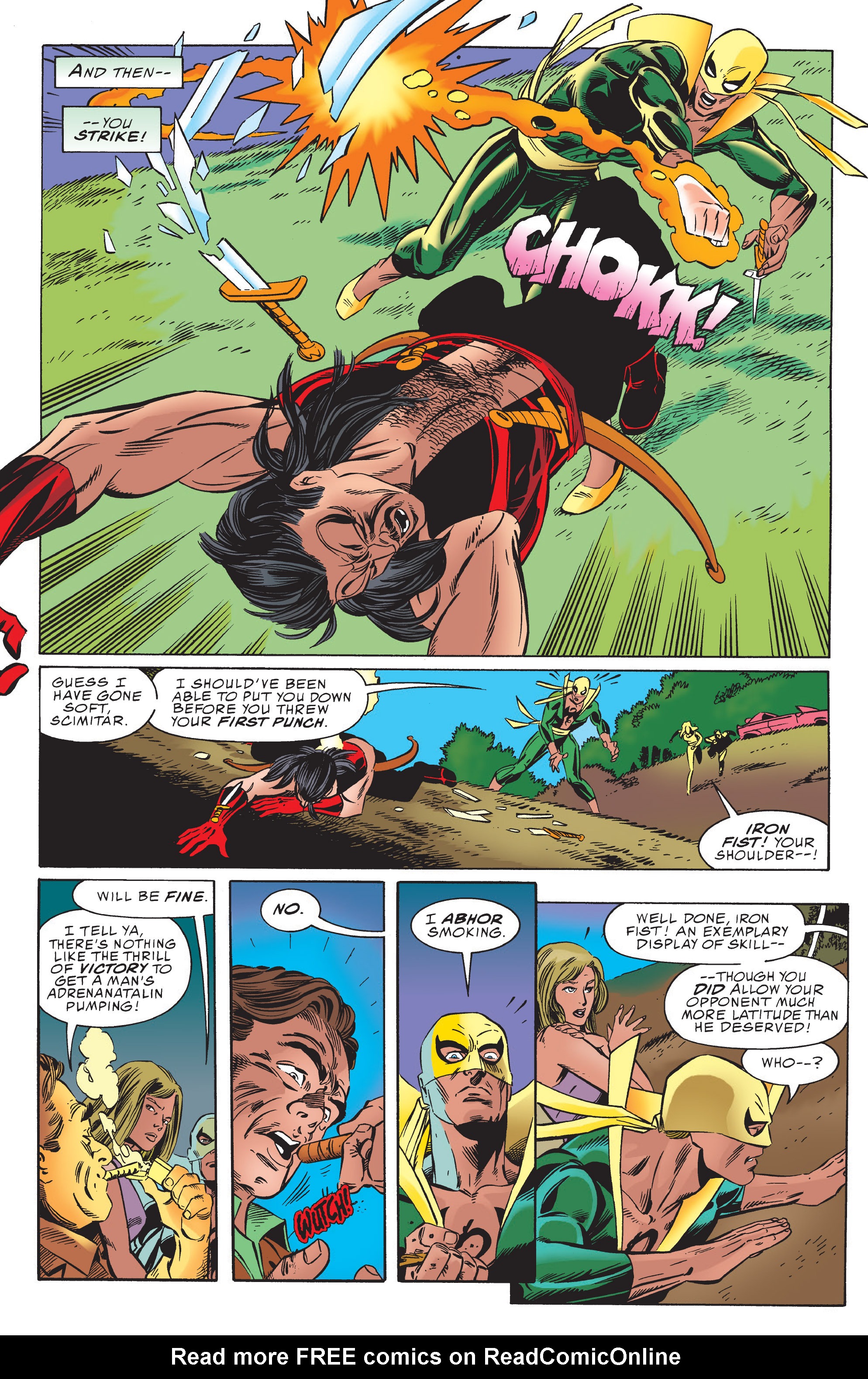 Read online Iron Fist: The Return of K'un Lun comic -  Issue # TPB - 74