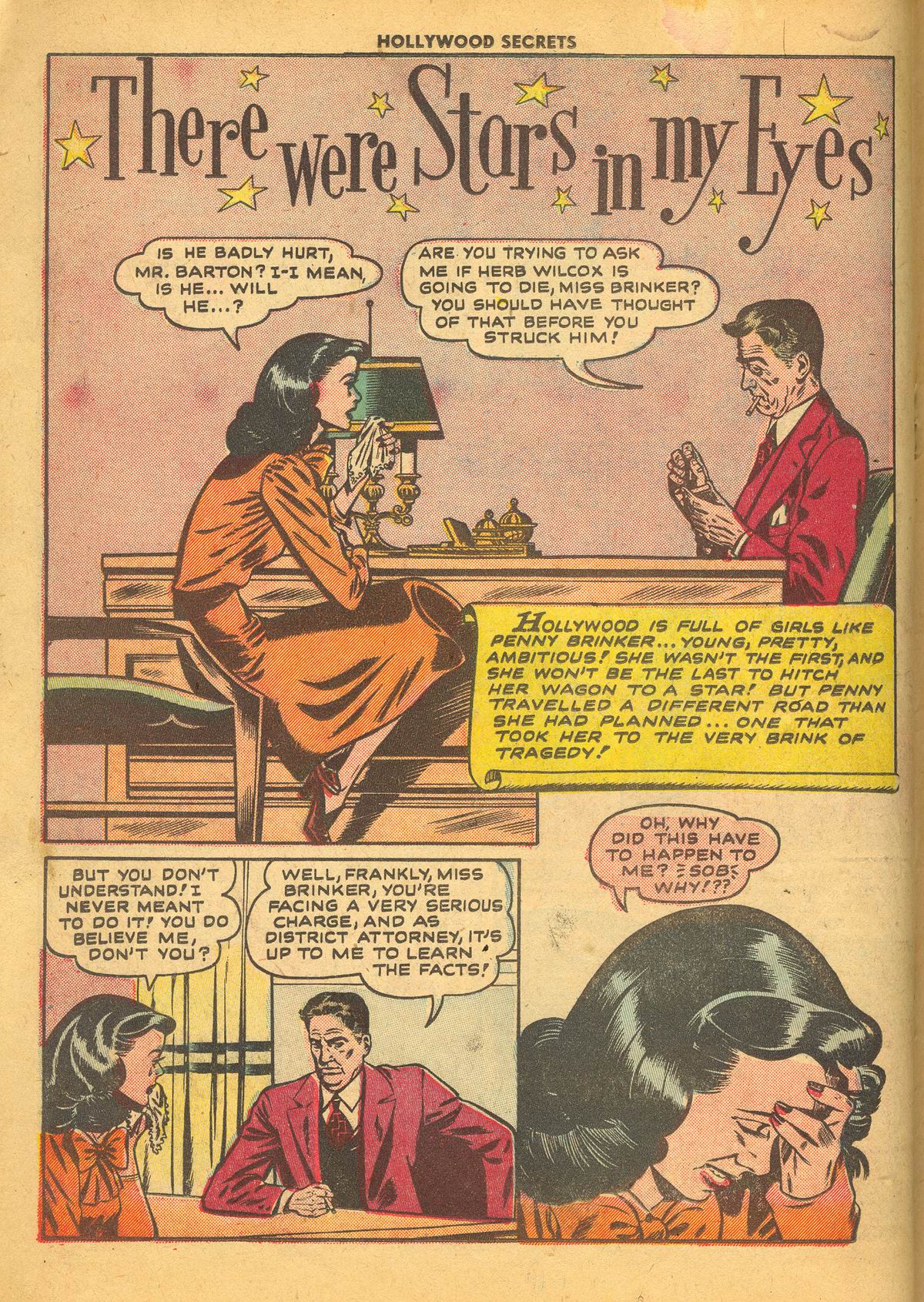 Read online Hollywood Secrets comic -  Issue #1 - 18