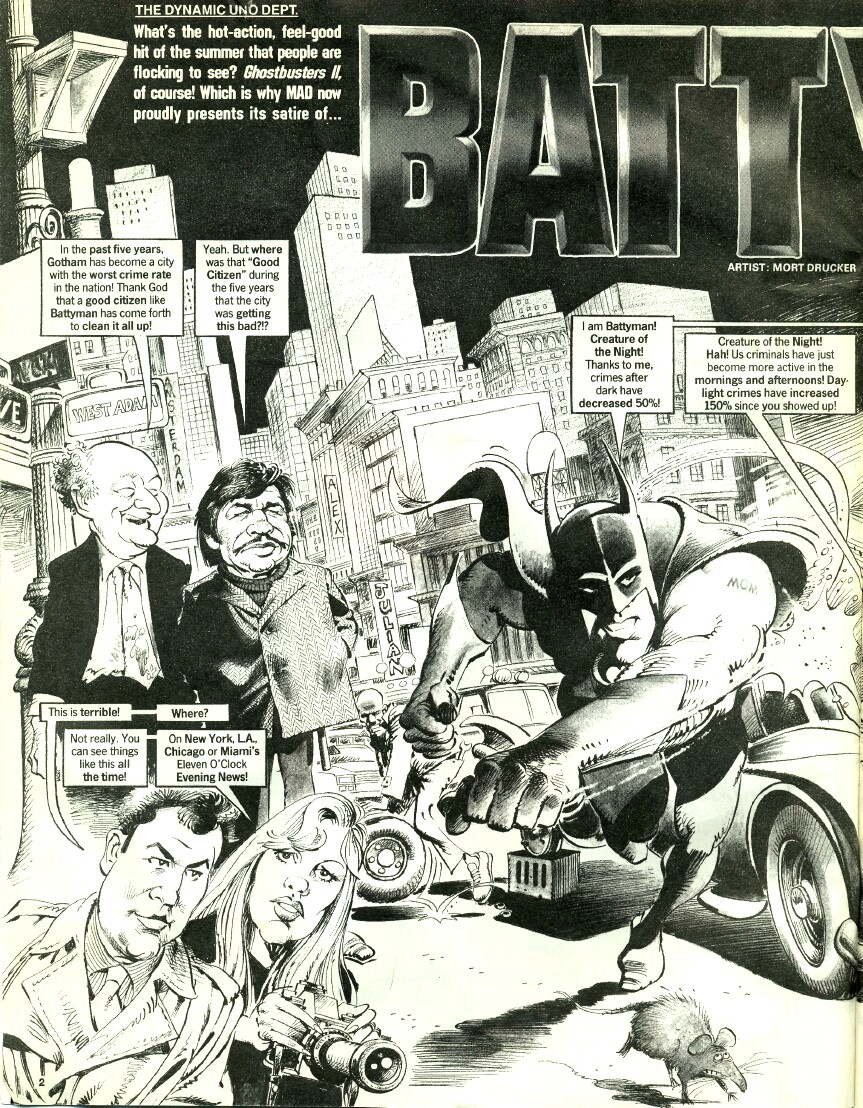 Read online Mad Batman Spectacular comic -  Issue # Full - 5