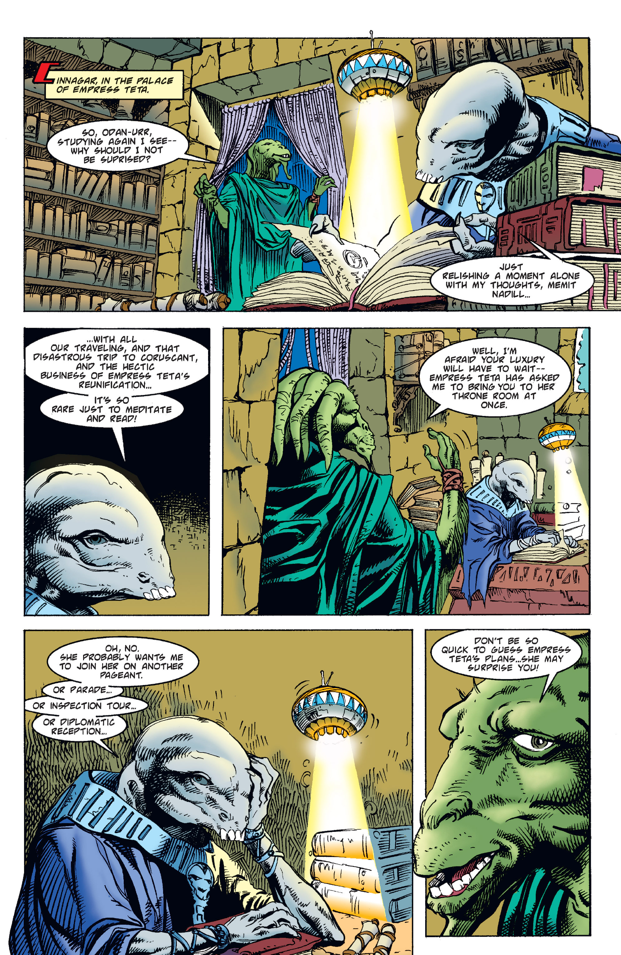 Read online Star Wars: Tales of the Jedi - The Fall of the Sith Empire comic -  Issue #1 - 18