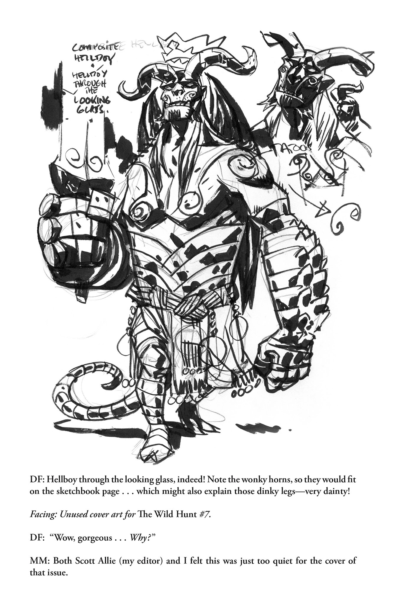 Read online Hellboy: The Wild Hunt comic -  Issue # TPB - 191