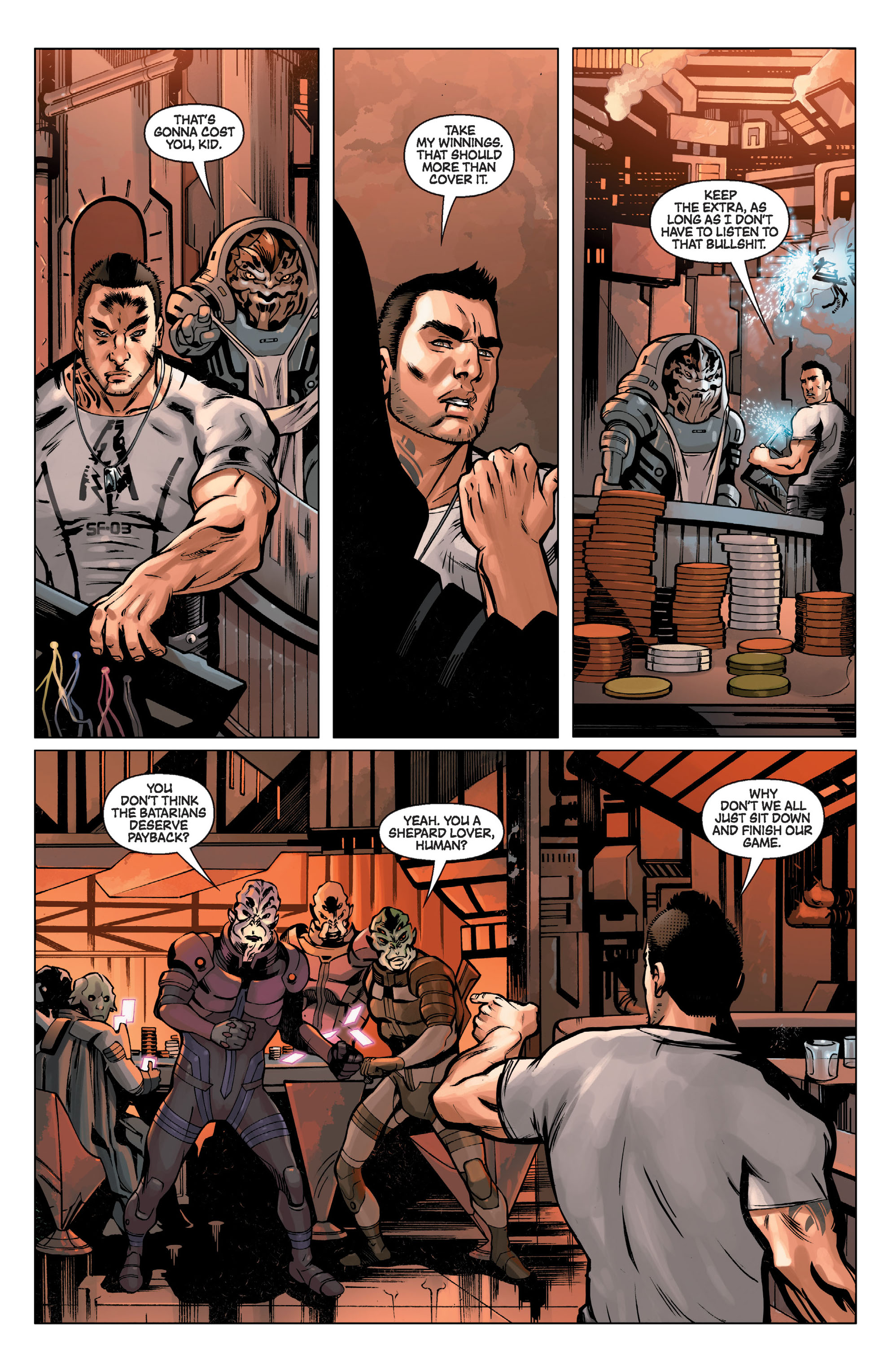 Read online Mass Effect: Invasion comic -  Issue # TPB - 99