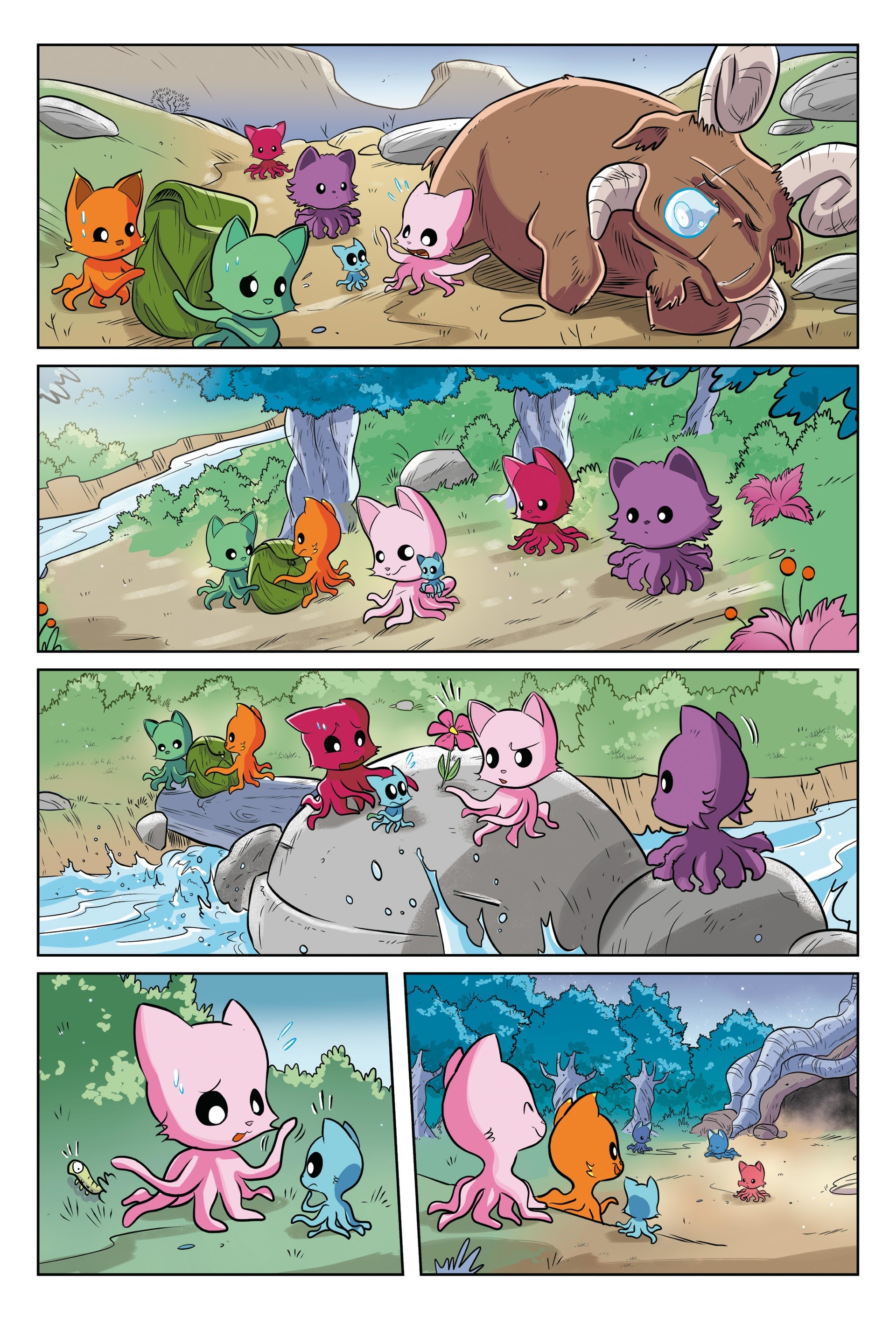 Read online Tentacle Kitty: Tales Around the Teacup comic -  Issue # TPB - 40