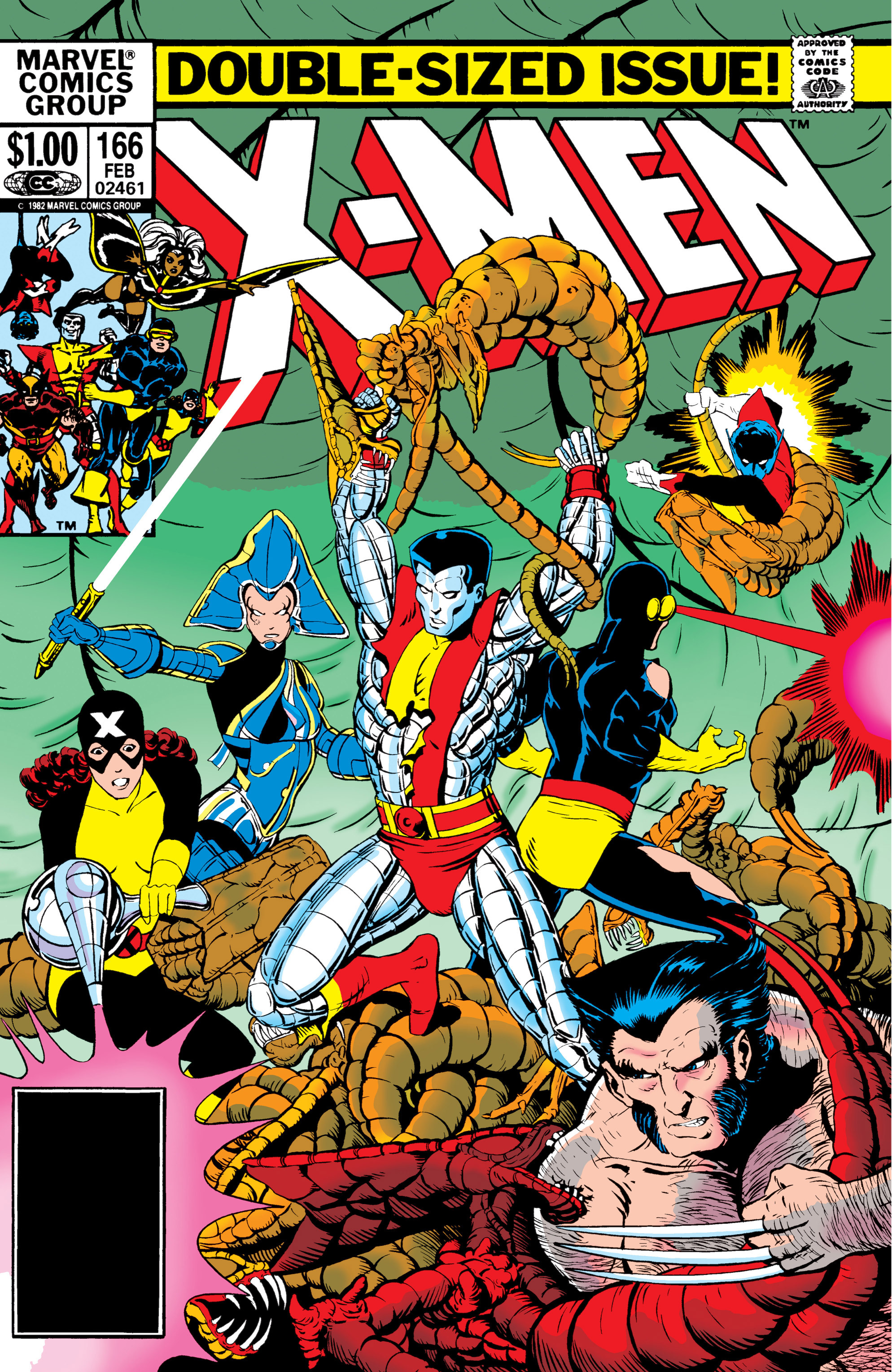 Read online Uncanny X-Men (1963) comic -  Issue #166 - 1