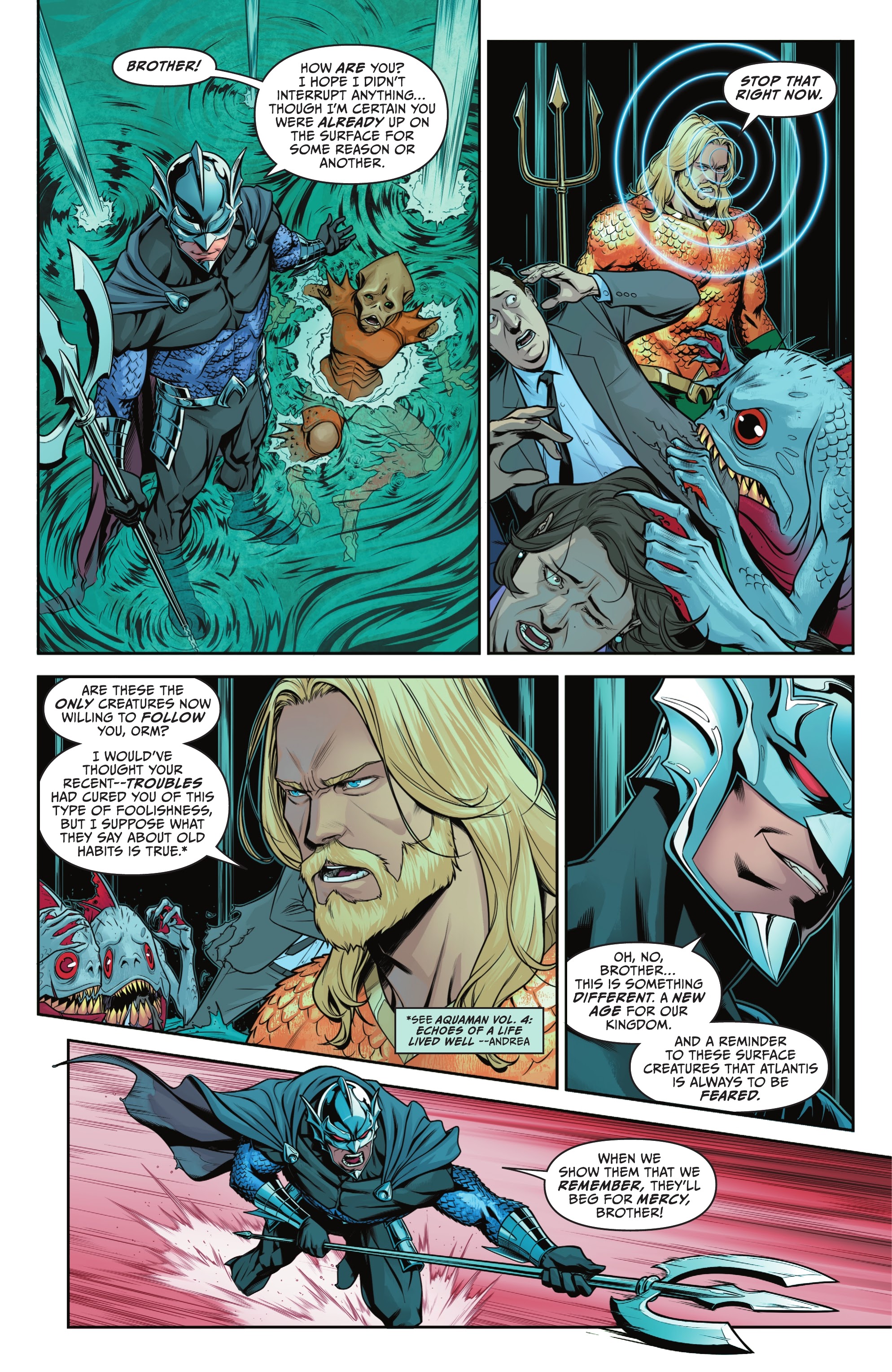 Read online Aquamen comic -  Issue #1 - 6