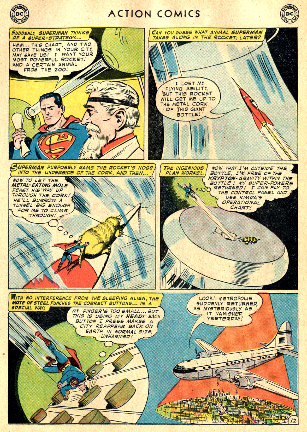 Read online Action Comics (1938) comic -  Issue #242 - 14