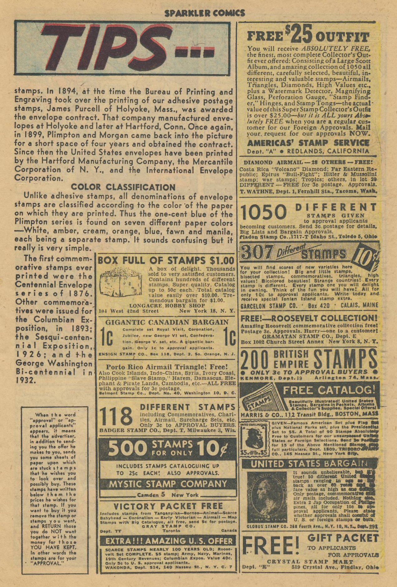 Read online Sparkler Comics comic -  Issue #89 - 19