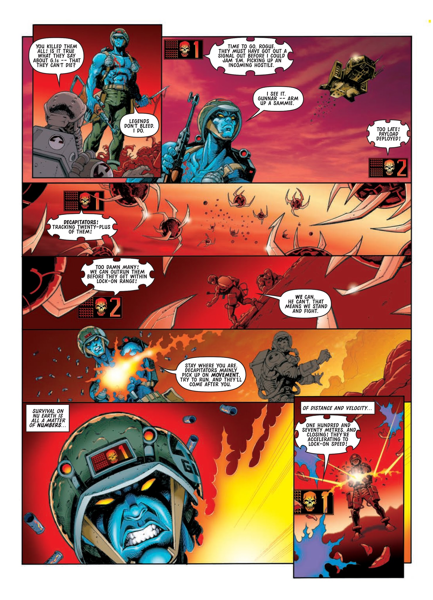 Read online Rogue Trooper: Tales of Nu-Earth comic -  Issue # TPB 4 - 265