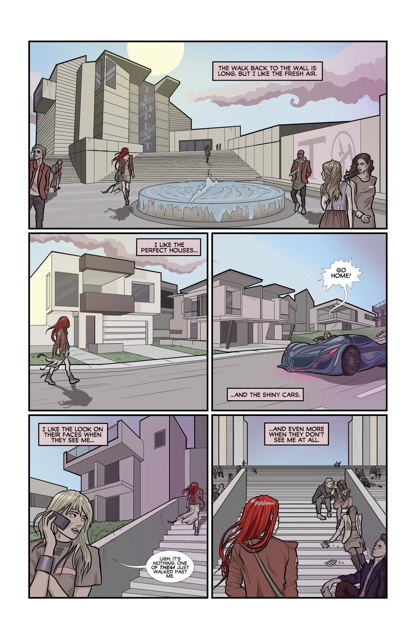 Read online Skin & Earth comic -  Issue #1 - 5