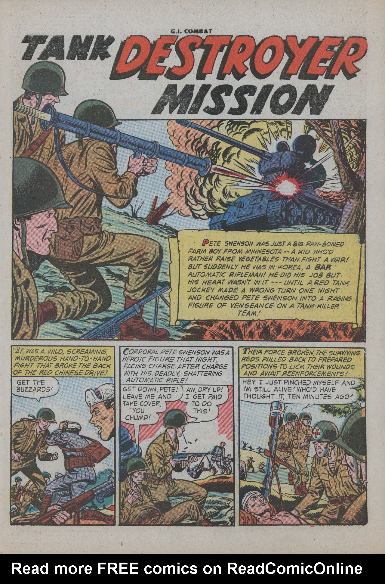 Read online G.I. Combat (1952) comic -  Issue #33 - 28