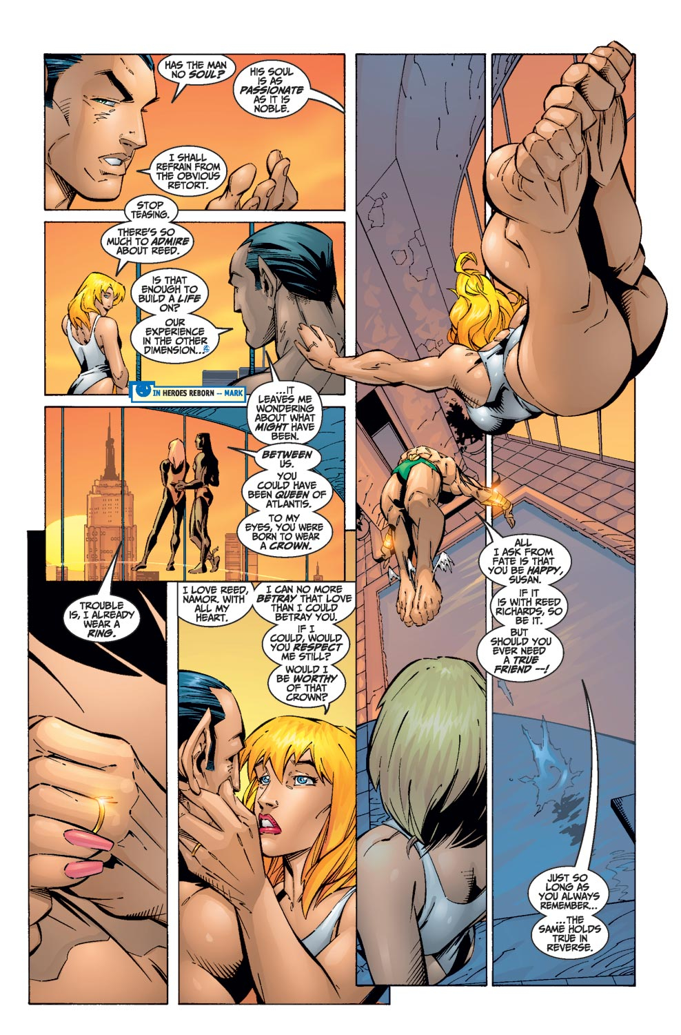 Read online Fantastic Four (1998) comic -  Issue #6 - 9