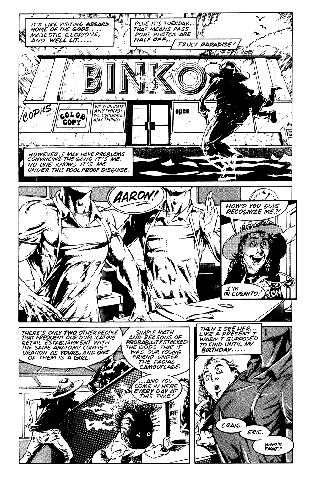 Read online Adventures of Aaron comic -  Issue #1 - 21