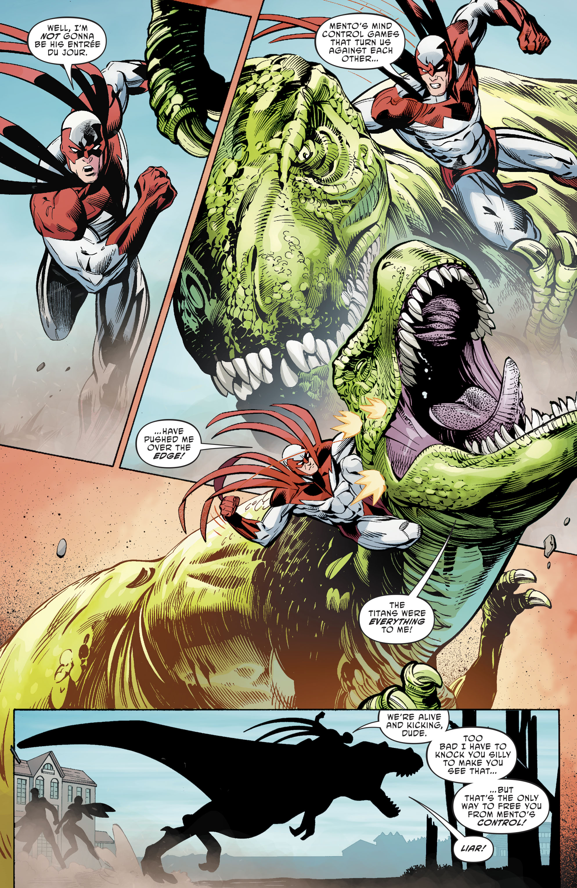 Read online Titans: Burning Rage comic -  Issue #6 - 6