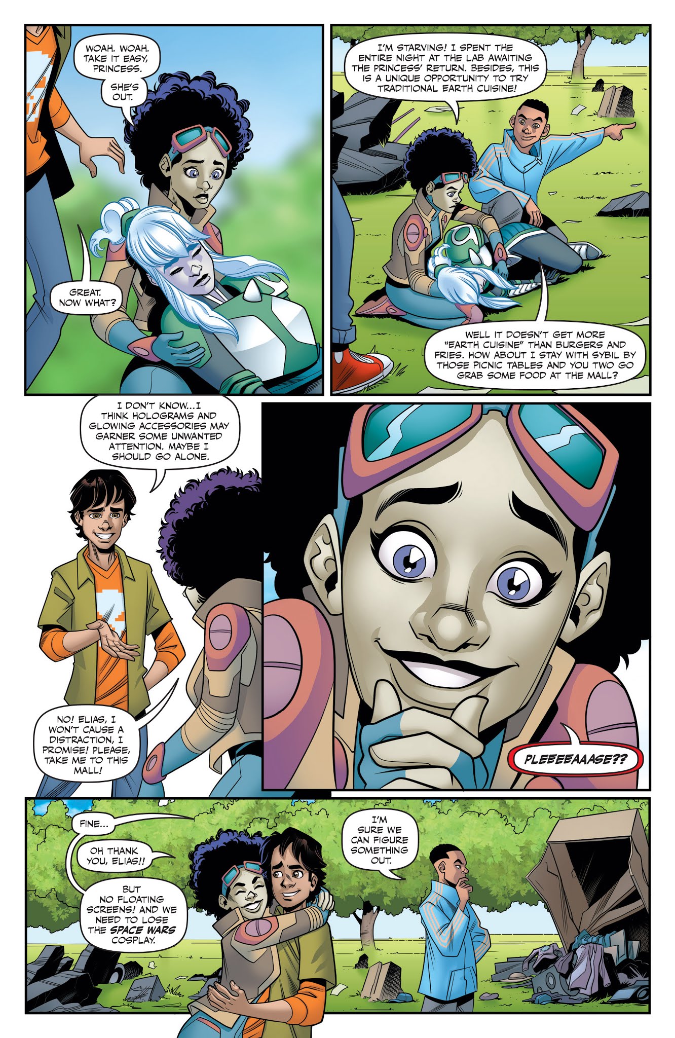 Read online Portal Bound comic -  Issue #3 - 8