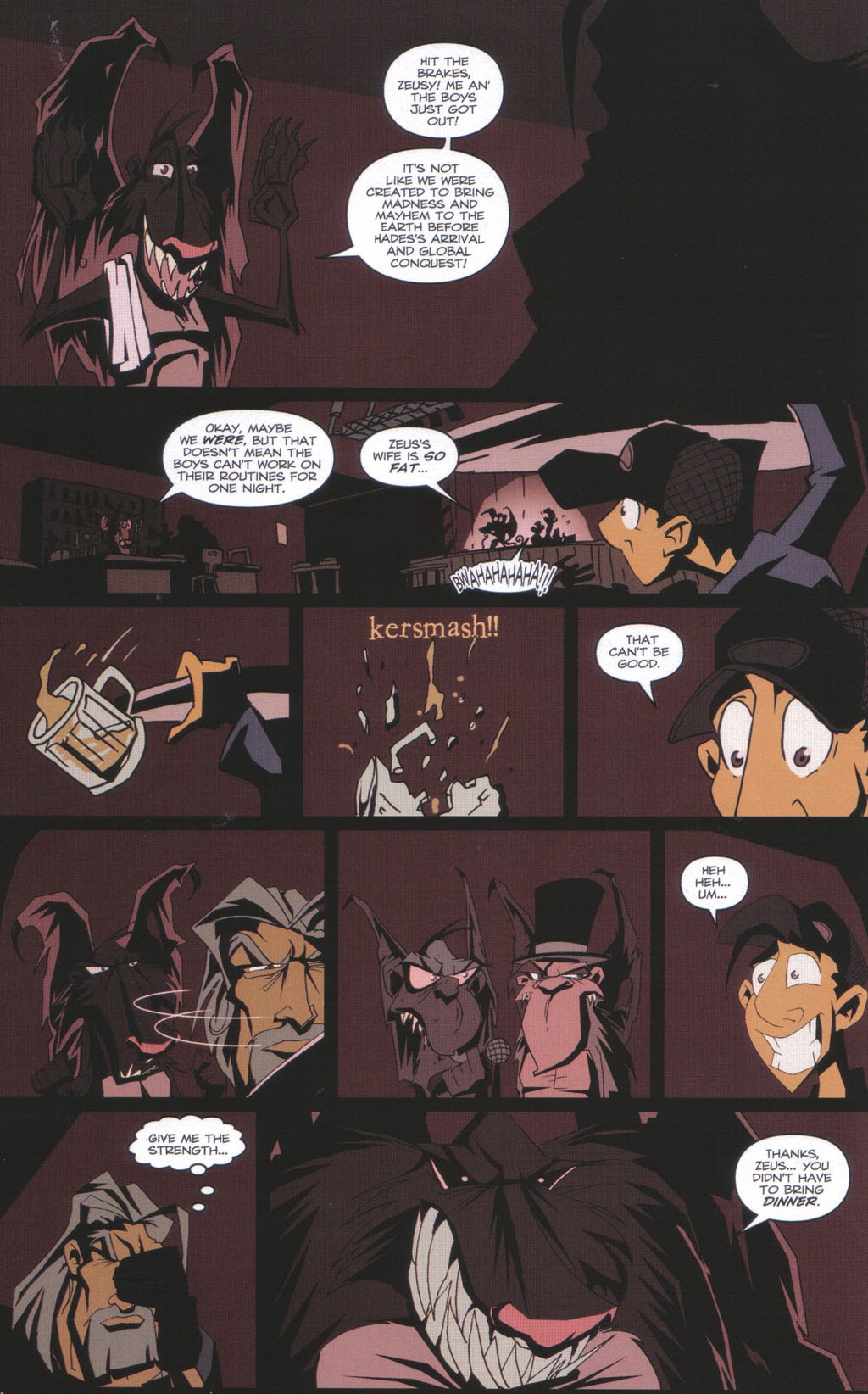 Read online Olympus Heights comic -  Issue #3 - 20