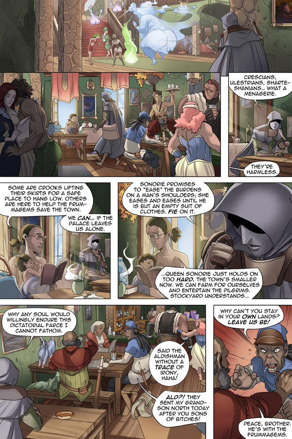 Read online Unsounded comic -  Issue #9 - 22