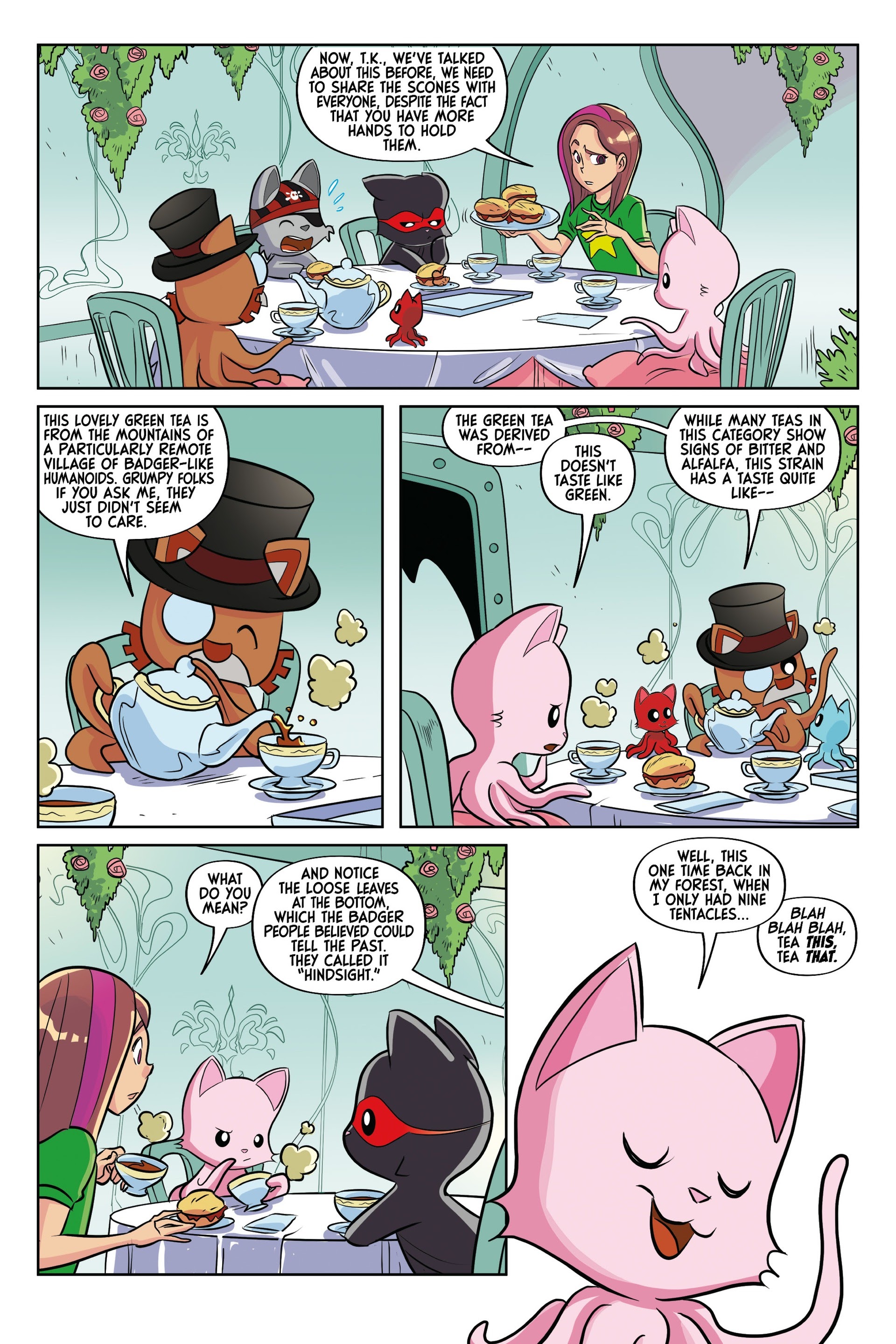 Read online Tentacle Kitty: Tales Around the Teacup comic -  Issue # TPB - 11