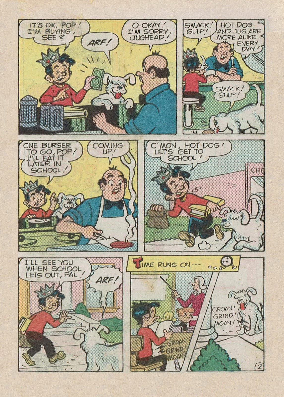 Little Archie Comics Digest Magazine issue 25 - Page 71