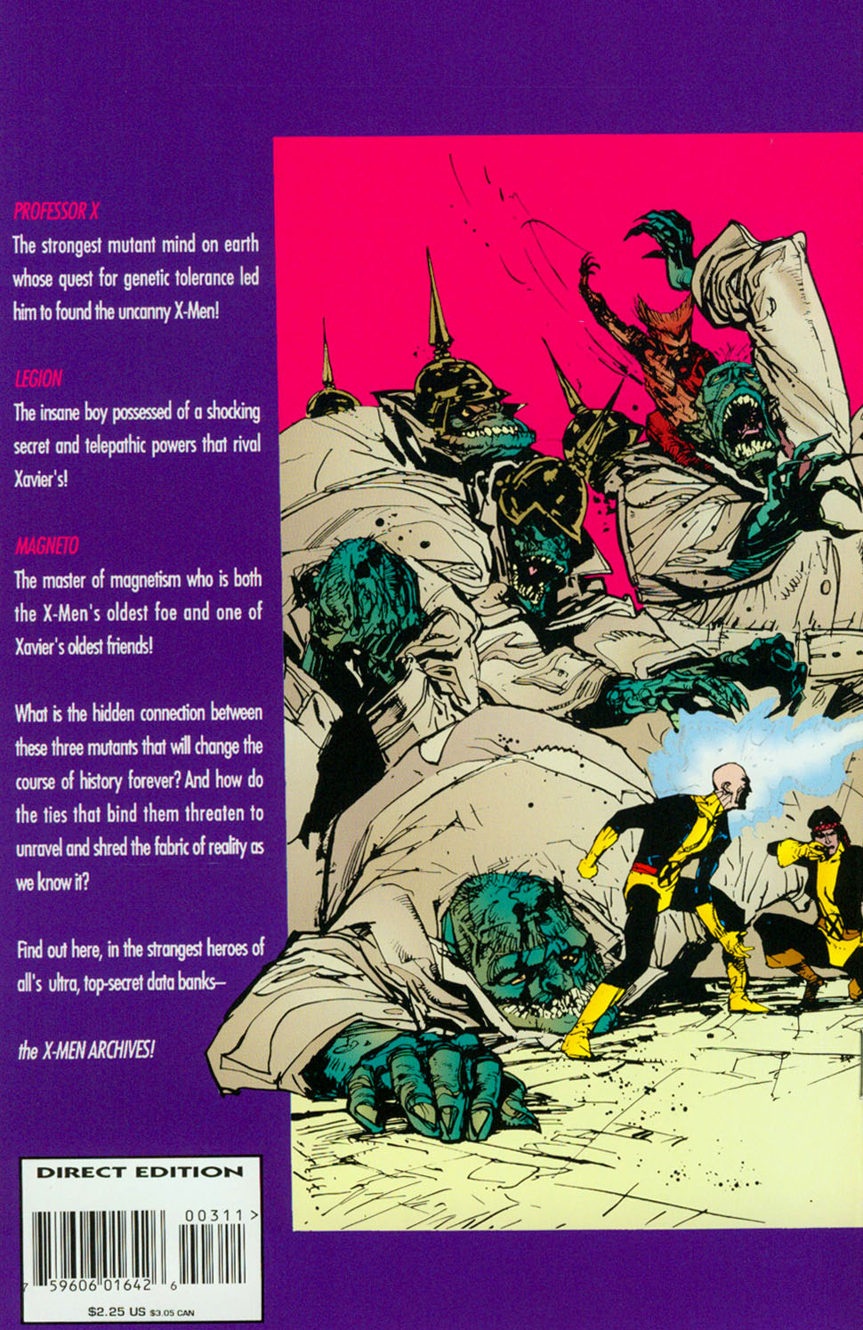 Read online X-Men Archives comic -  Issue #3 - 1