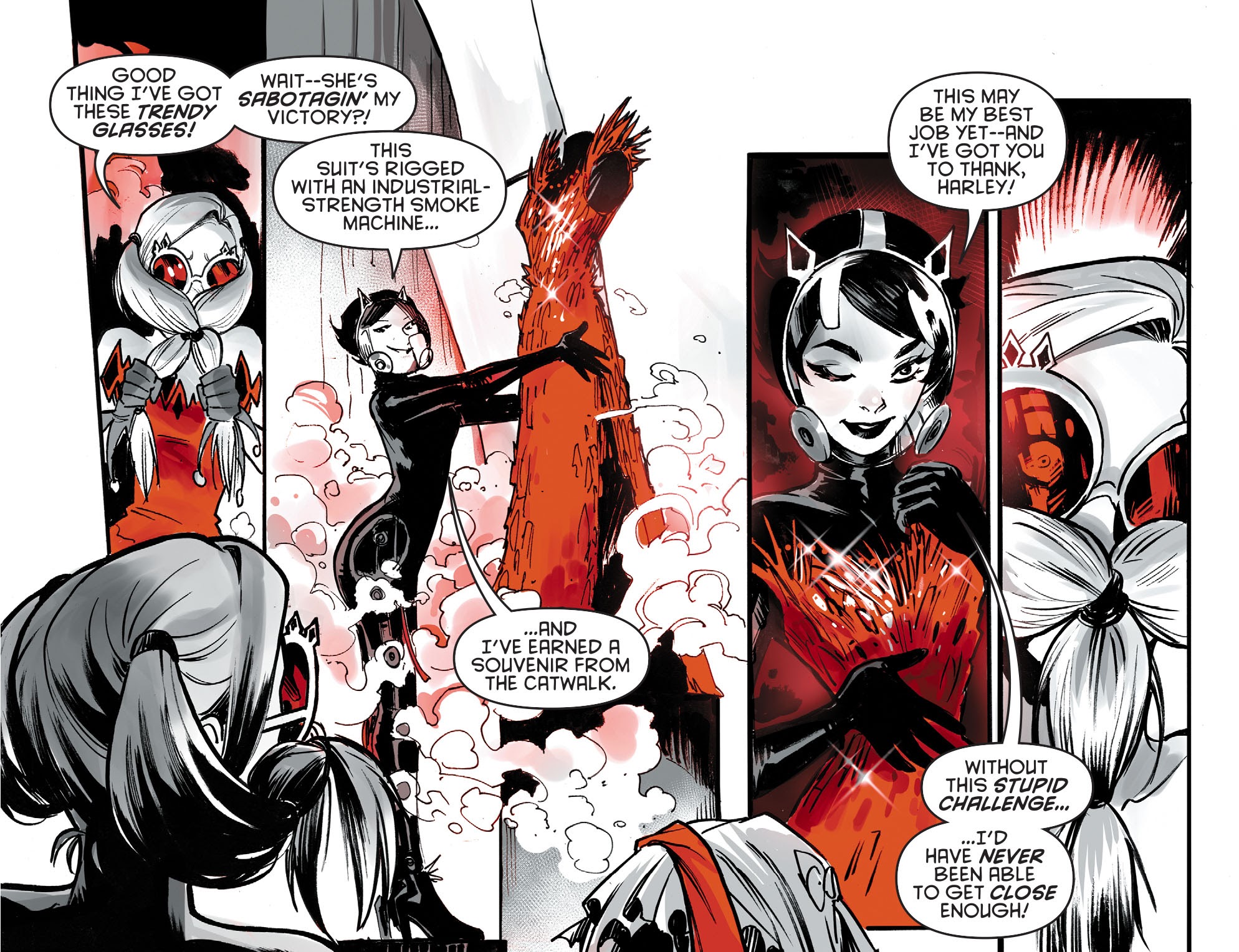Read online Harley Quinn Black   White   Red comic -  Issue #2 - 18