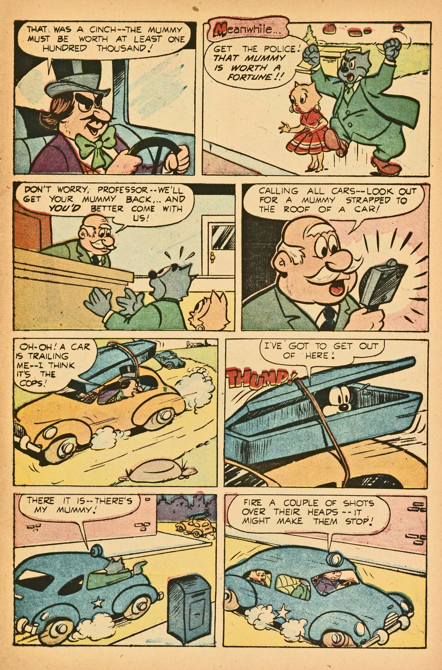 Read online Felix the Cat (1951) comic -  Issue #54 - 9
