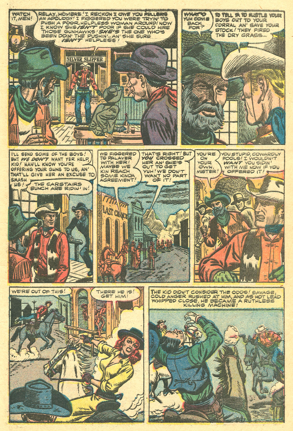 Read online Kid Colt Outlaw comic -  Issue #32 - 7