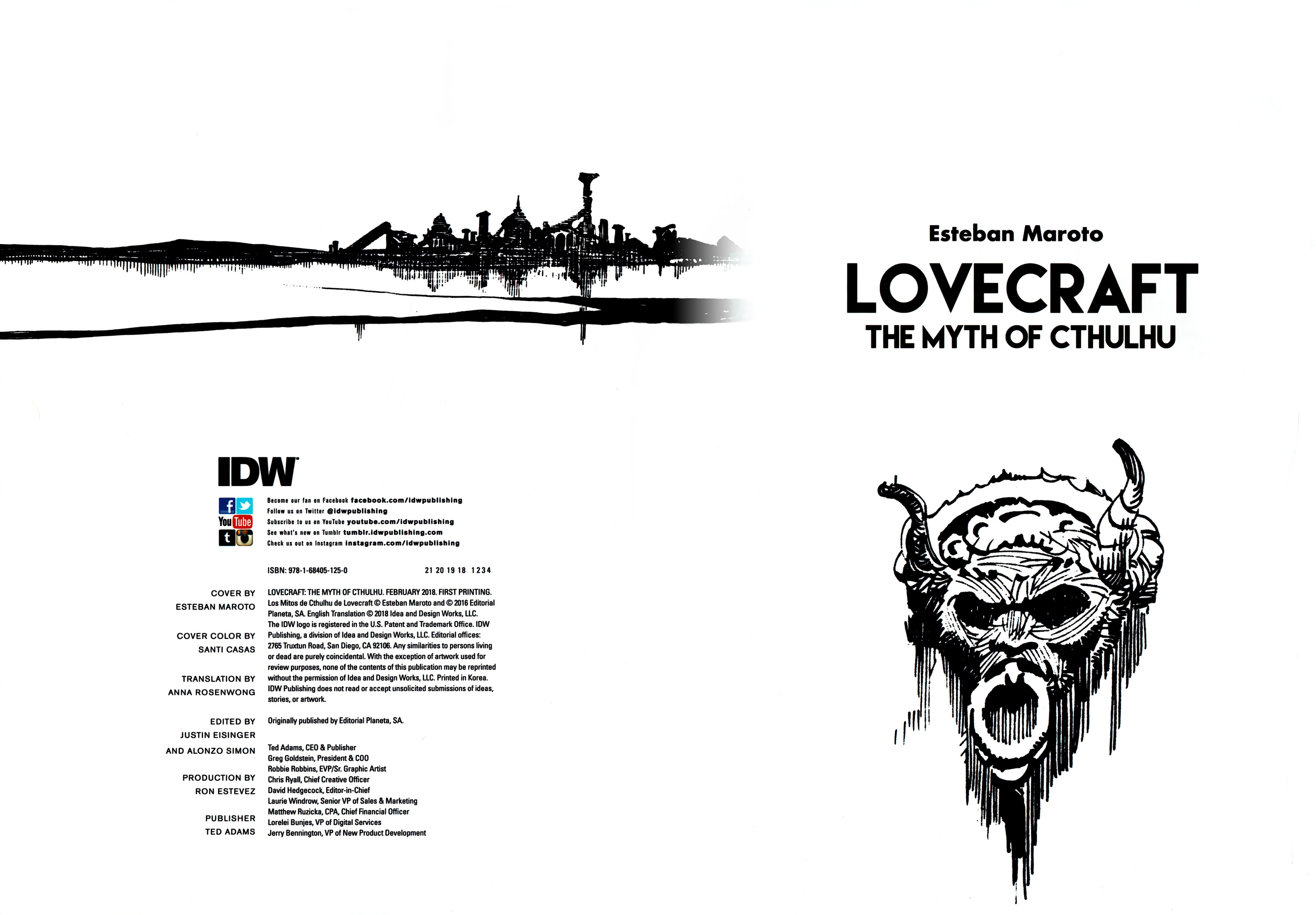 Read online Lovecraft: The Myth of Cthulhu comic -  Issue # TPB - 5