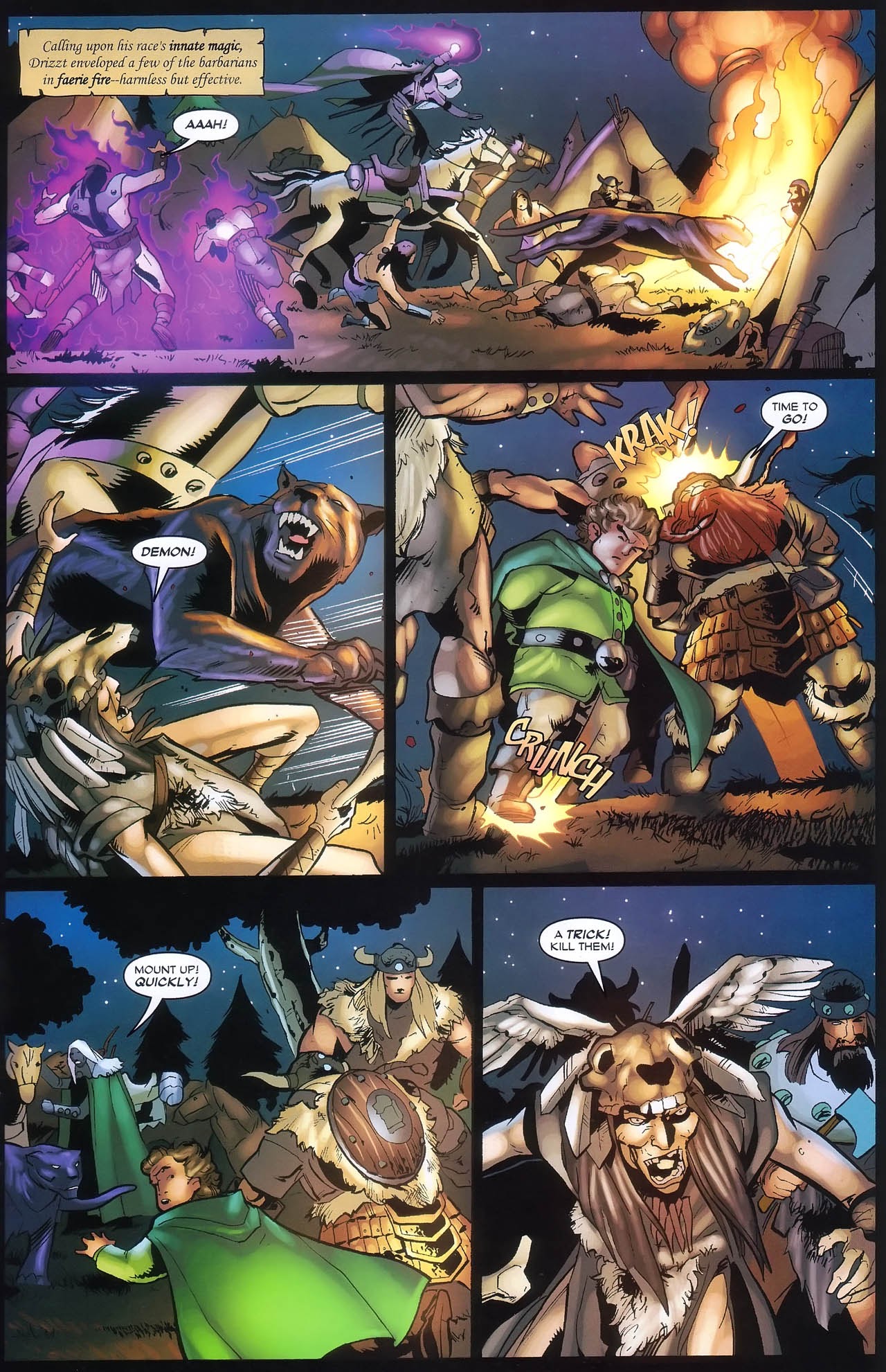 Read online Forgotten Realms: Streams of Silver comic -  Issue #1 - 33