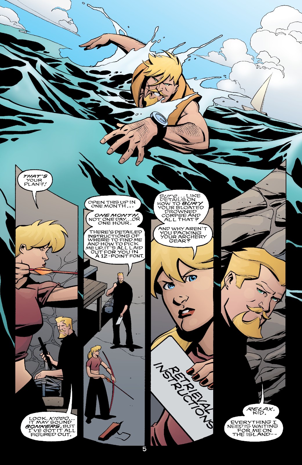 Green Arrow (2001) issue 22 - Page 6