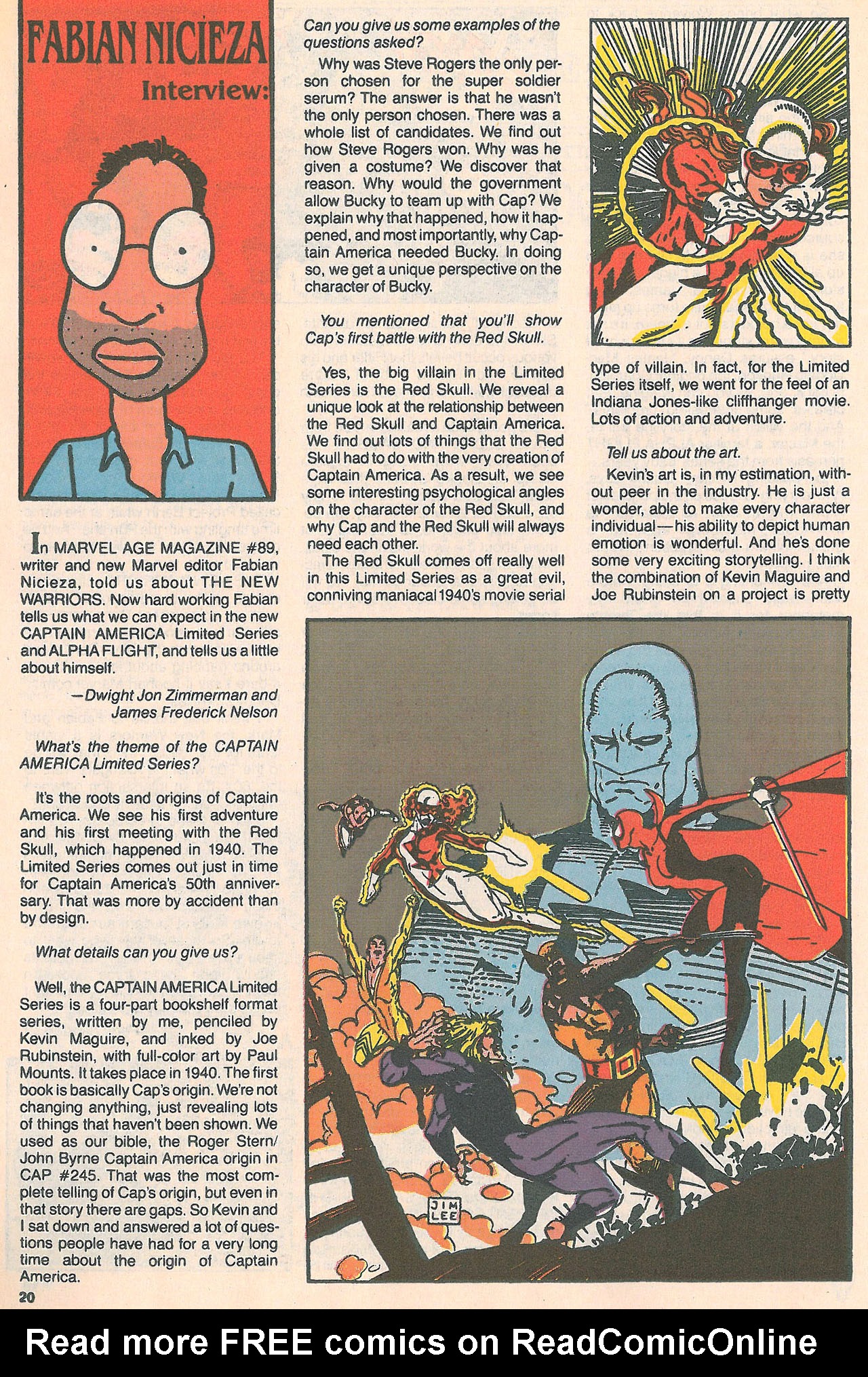 Read online Marvel Age comic -  Issue #93 - 21