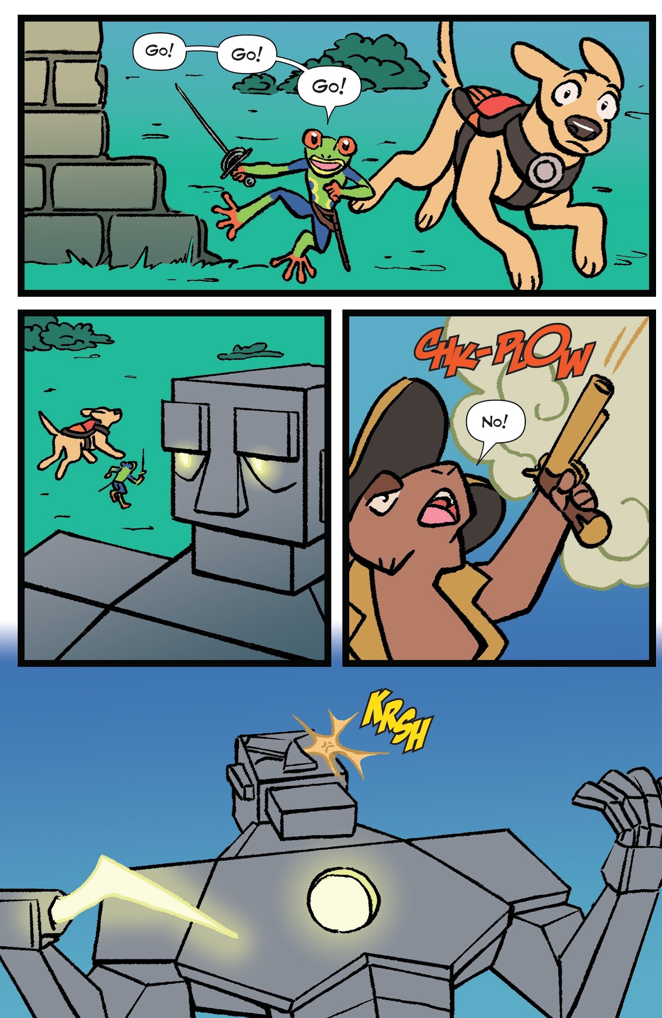 Read online Action Lab, Dog of Wonder comic -  Issue #8 - 17