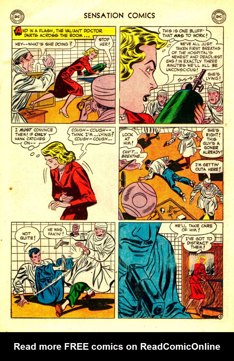 Read online Sensation (Mystery) Comics comic -  Issue #106 - 19
