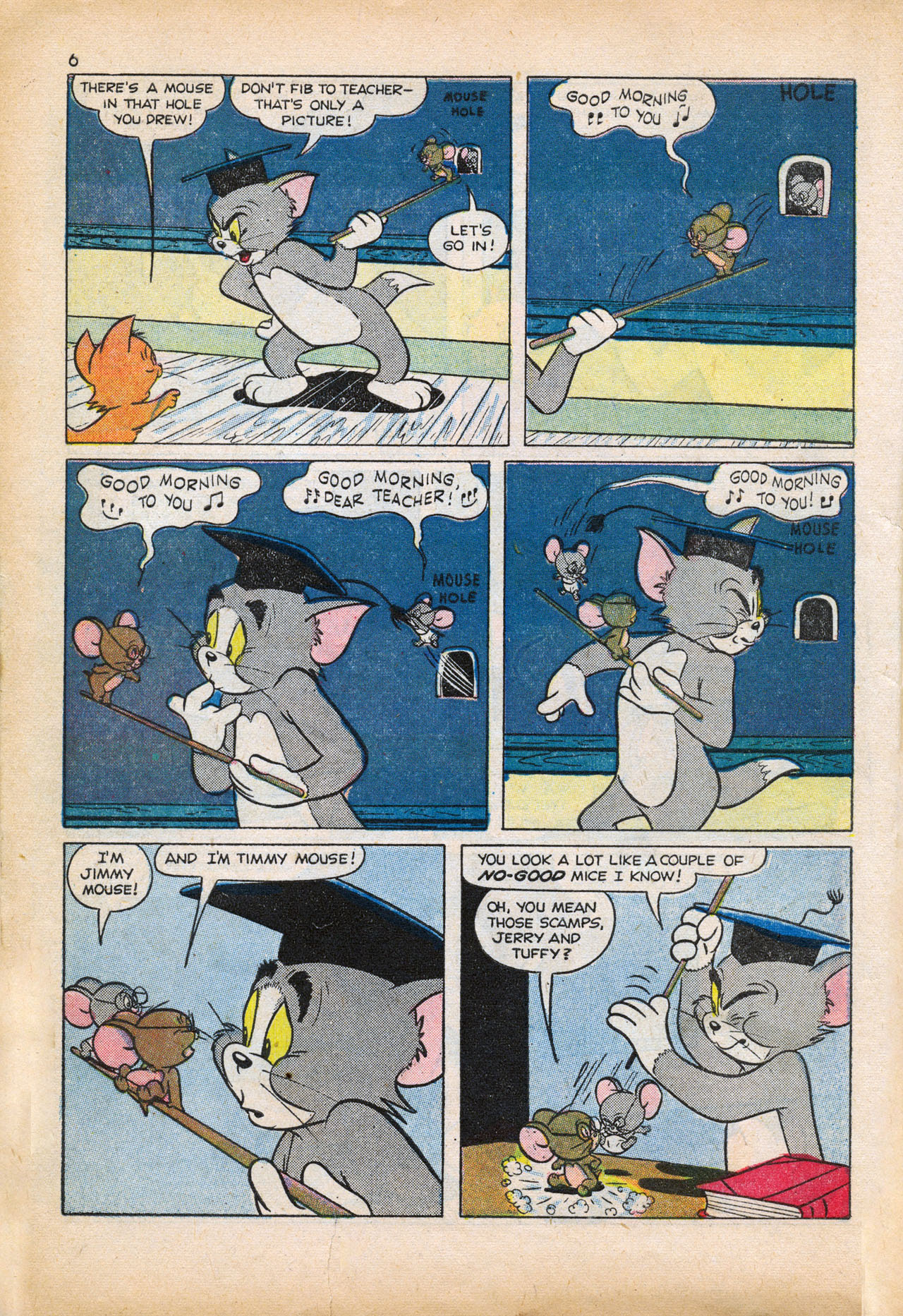 Read online Tom & Jerry's Back to School comic -  Issue # TPB - 8
