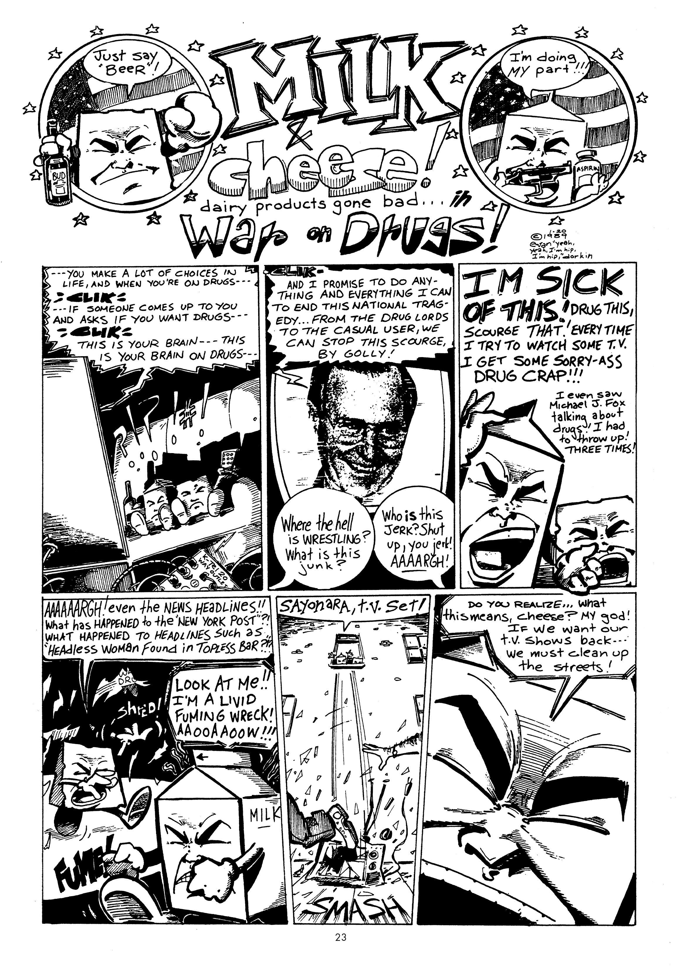 Read online Milk And Cheese: Dairy Products Gone Bad! comic -  Issue # Full - 25