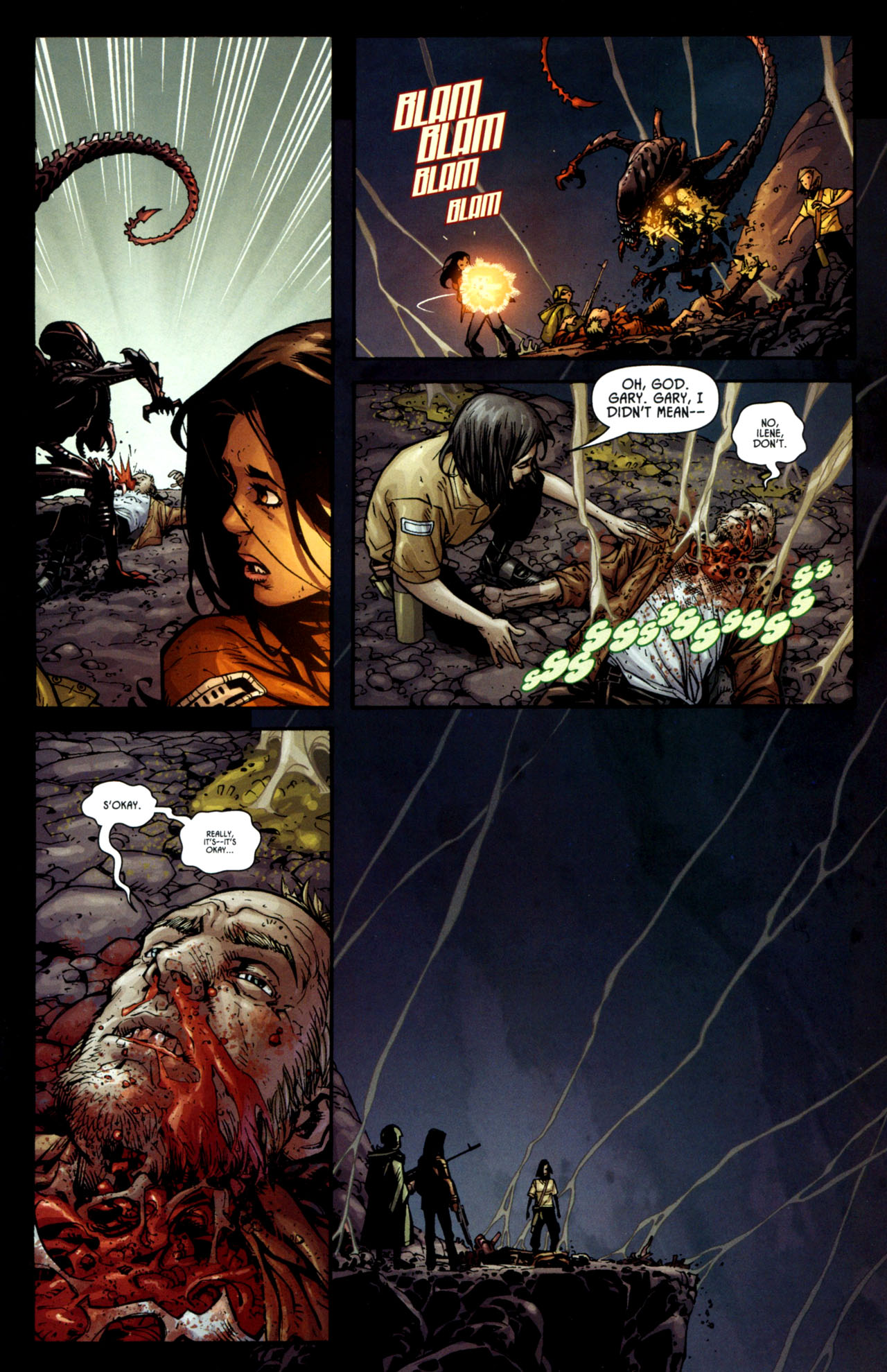 Read online Aliens (2009) comic -  Issue #4 - 19