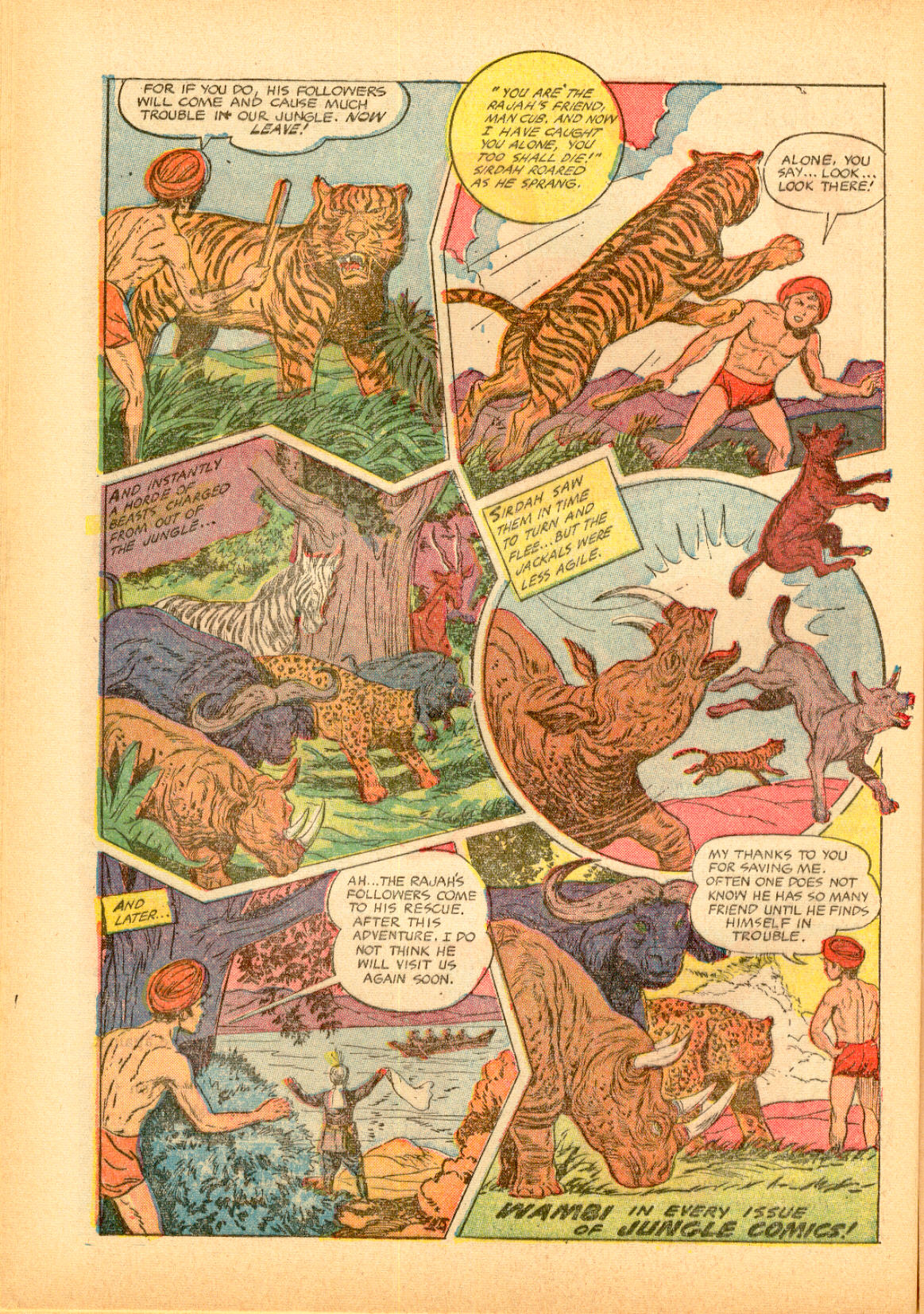 Read online Jungle Comics comic -  Issue #152 - 17