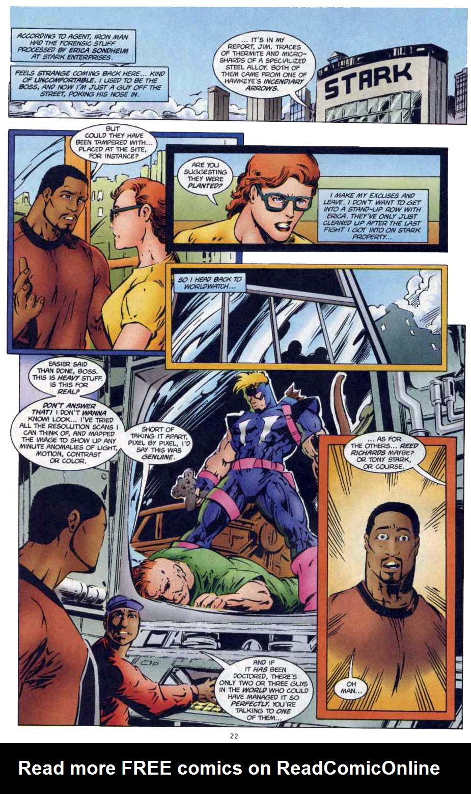 Read online War Machine (1994) comic -  Issue #20 - 17