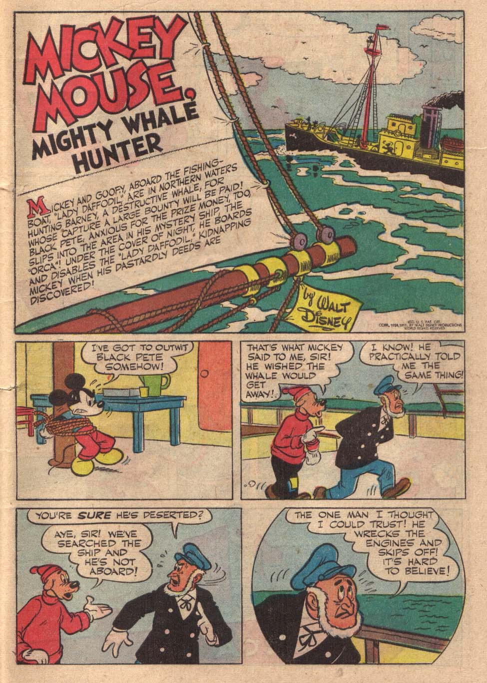 Read online Walt Disney's Comics and Stories comic -  Issue #127 - 39