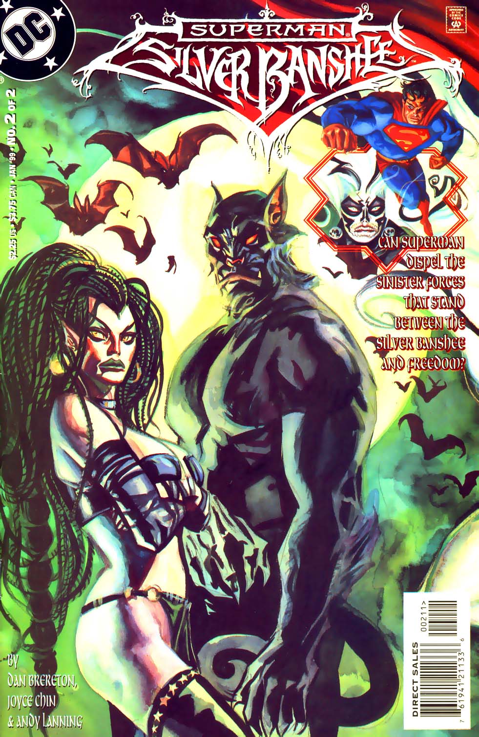 Read online Superman: Silver Banshee comic -  Issue #2 - 1