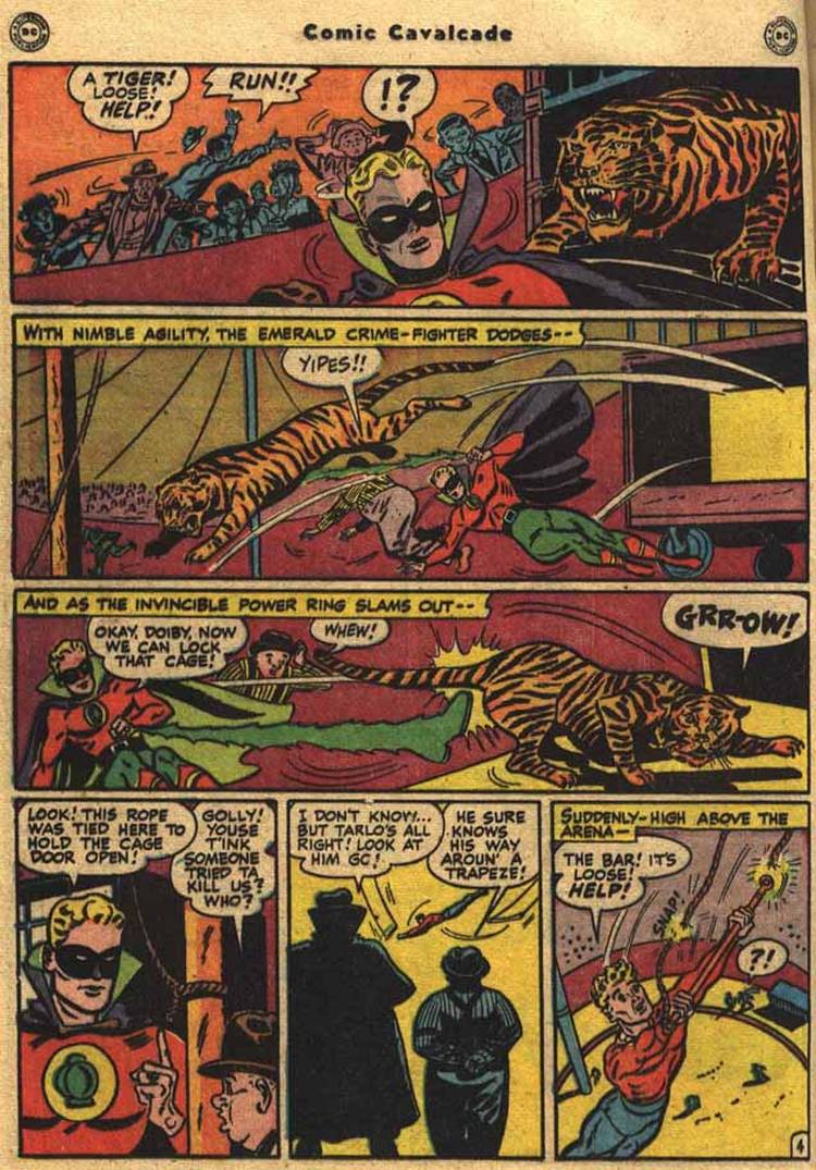 Read online Comic Cavalcade comic -  Issue #29 - 28