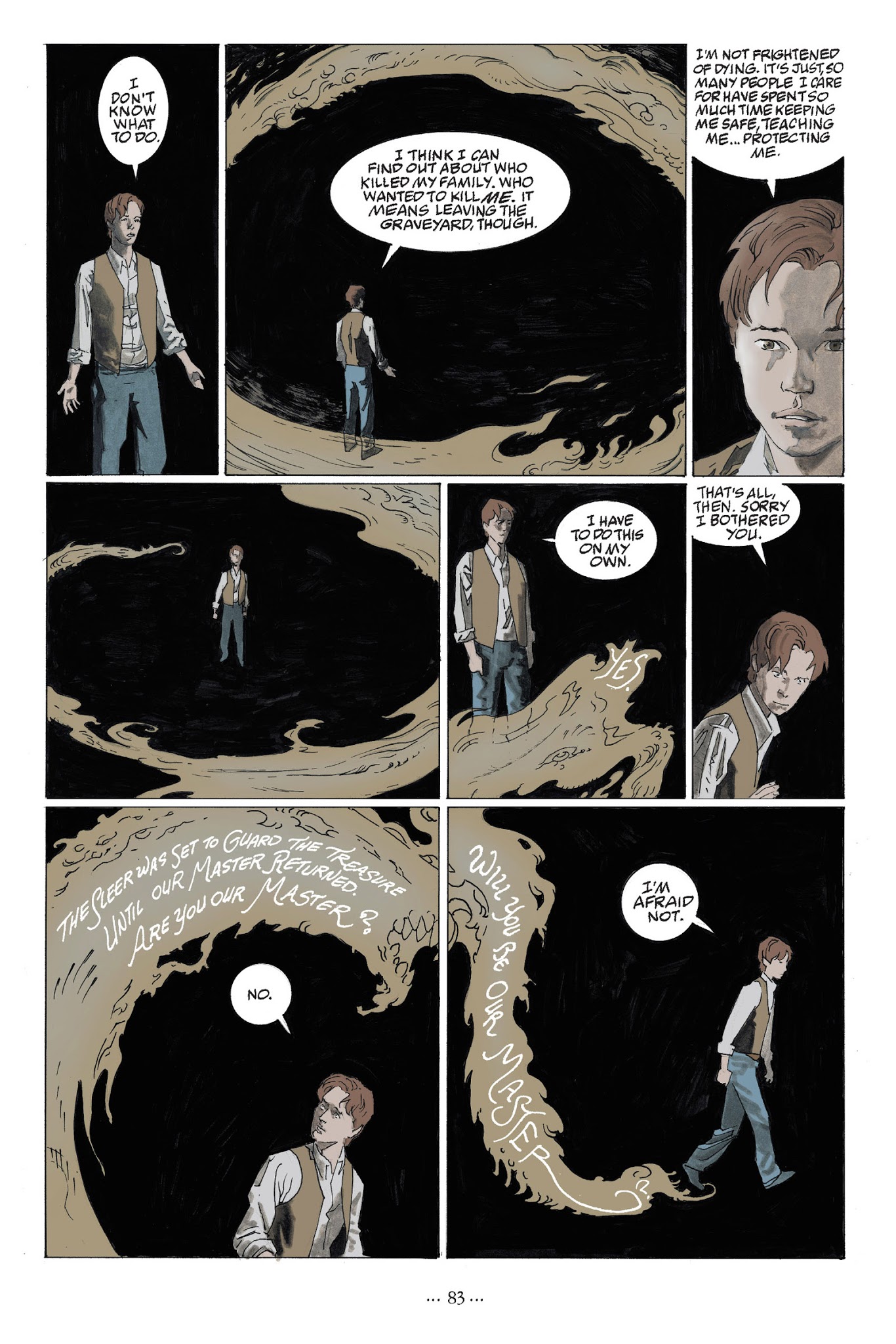 Read online The Graveyard Book: Graphic Novel comic -  Issue # TPB 2 - 89
