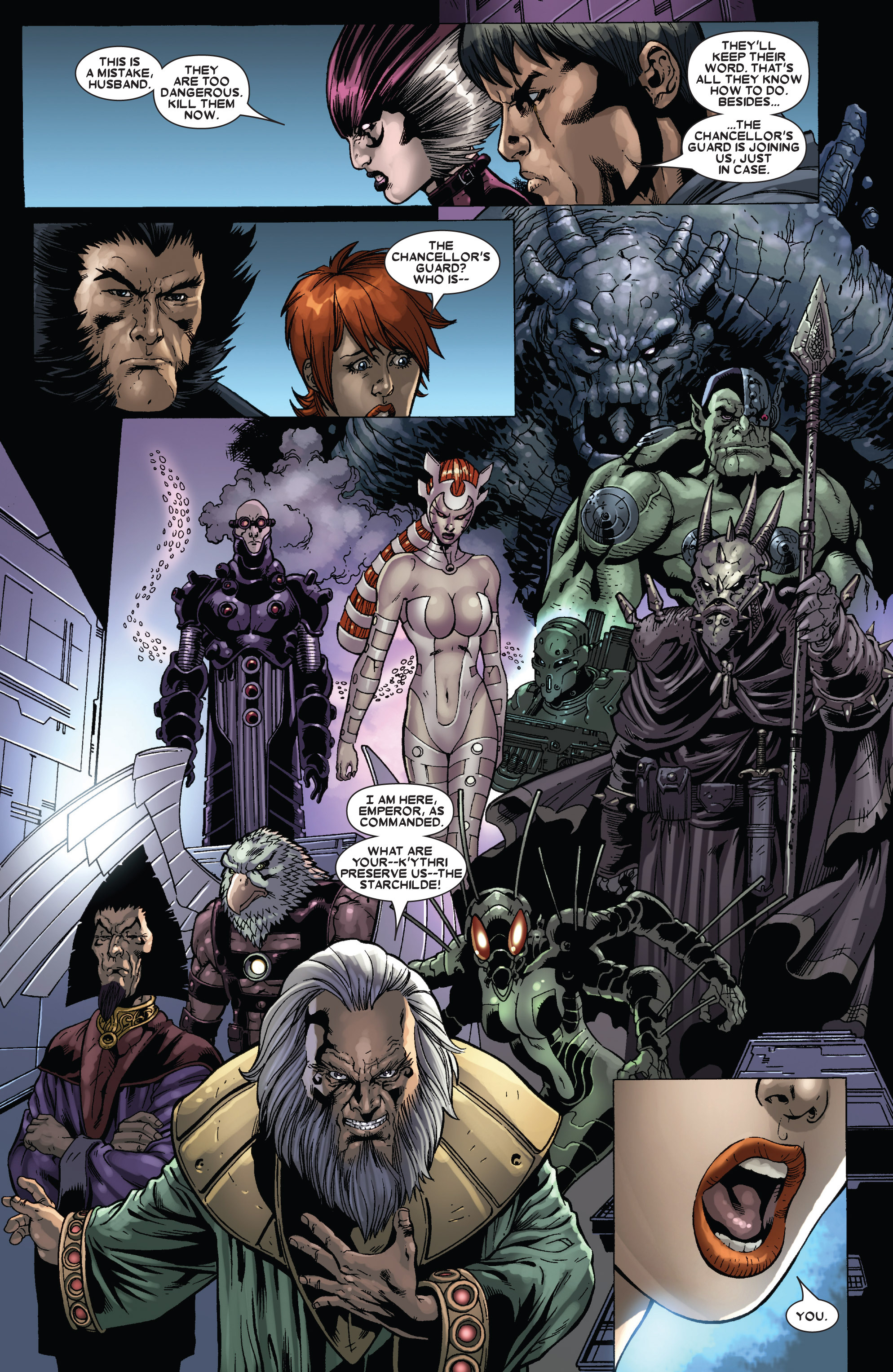 Read online X-Men: Emperor Vulcan comic -  Issue #3 - 16