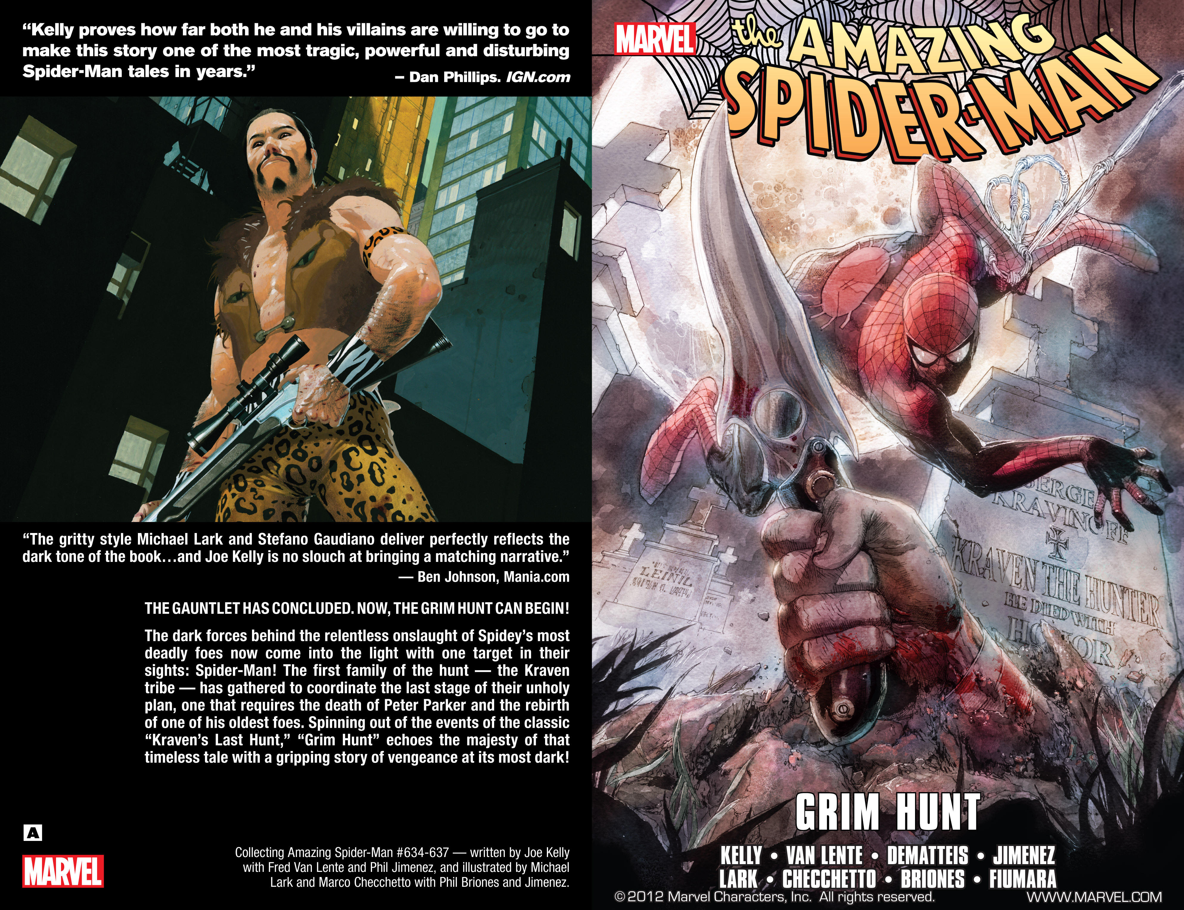 Read online Amazing Spider-Man: Grim Hunt comic -  Issue # TPB (Part 1) - 2