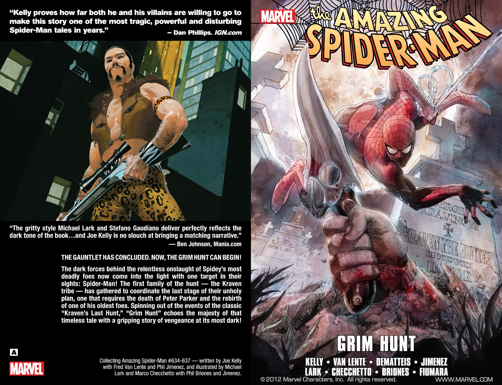 Amazing Spider-Man: Grim Hunt issue TPB (Part 1) - Page 2