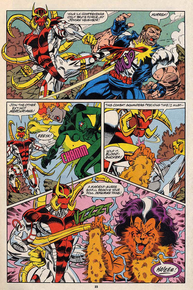 Read online Guardians of the Galaxy (1990) comic -  Issue #56 - 19