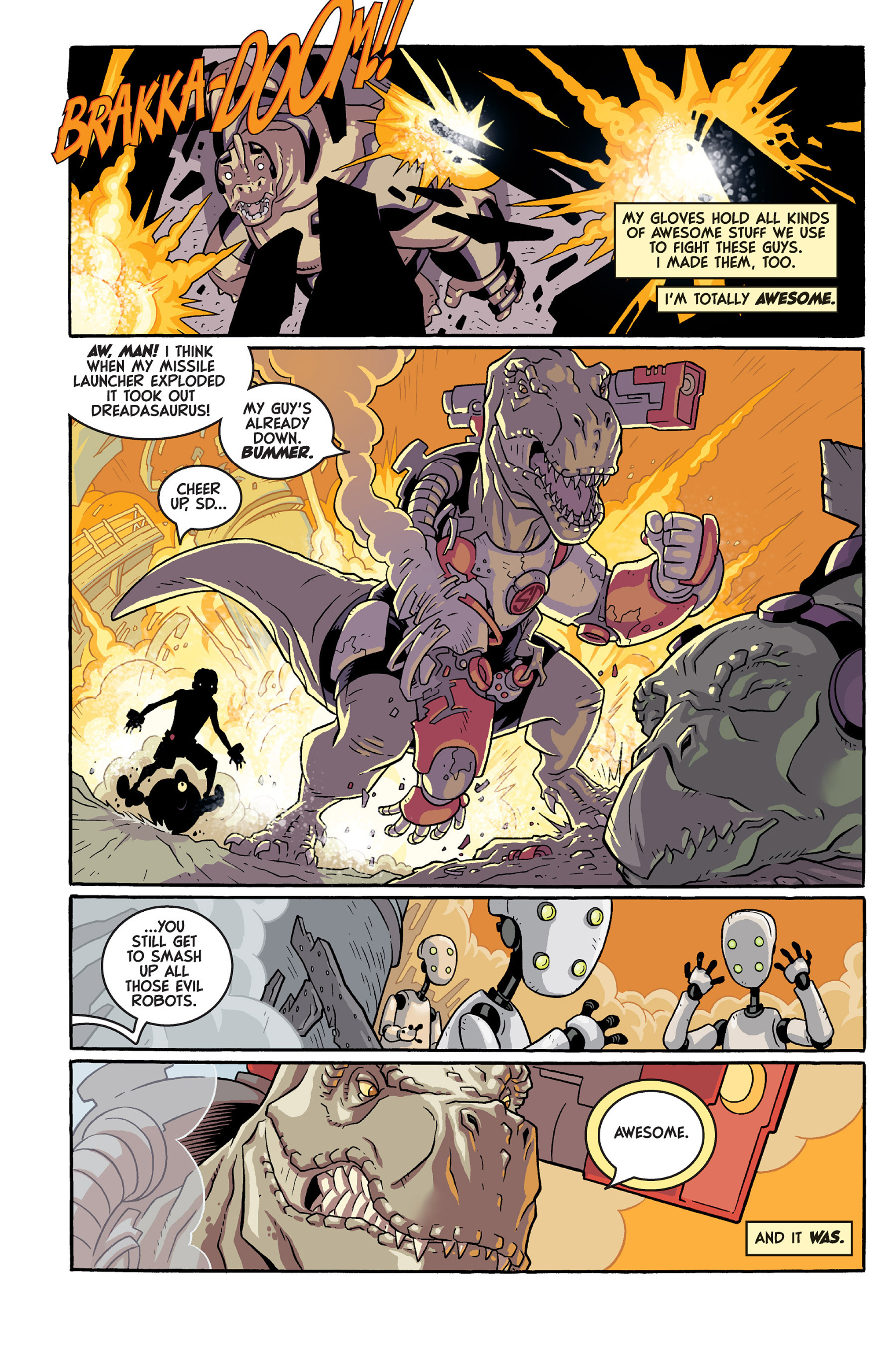Read online Super Dinosaur (2011) comic -  Issue # _TPB 1 - 13
